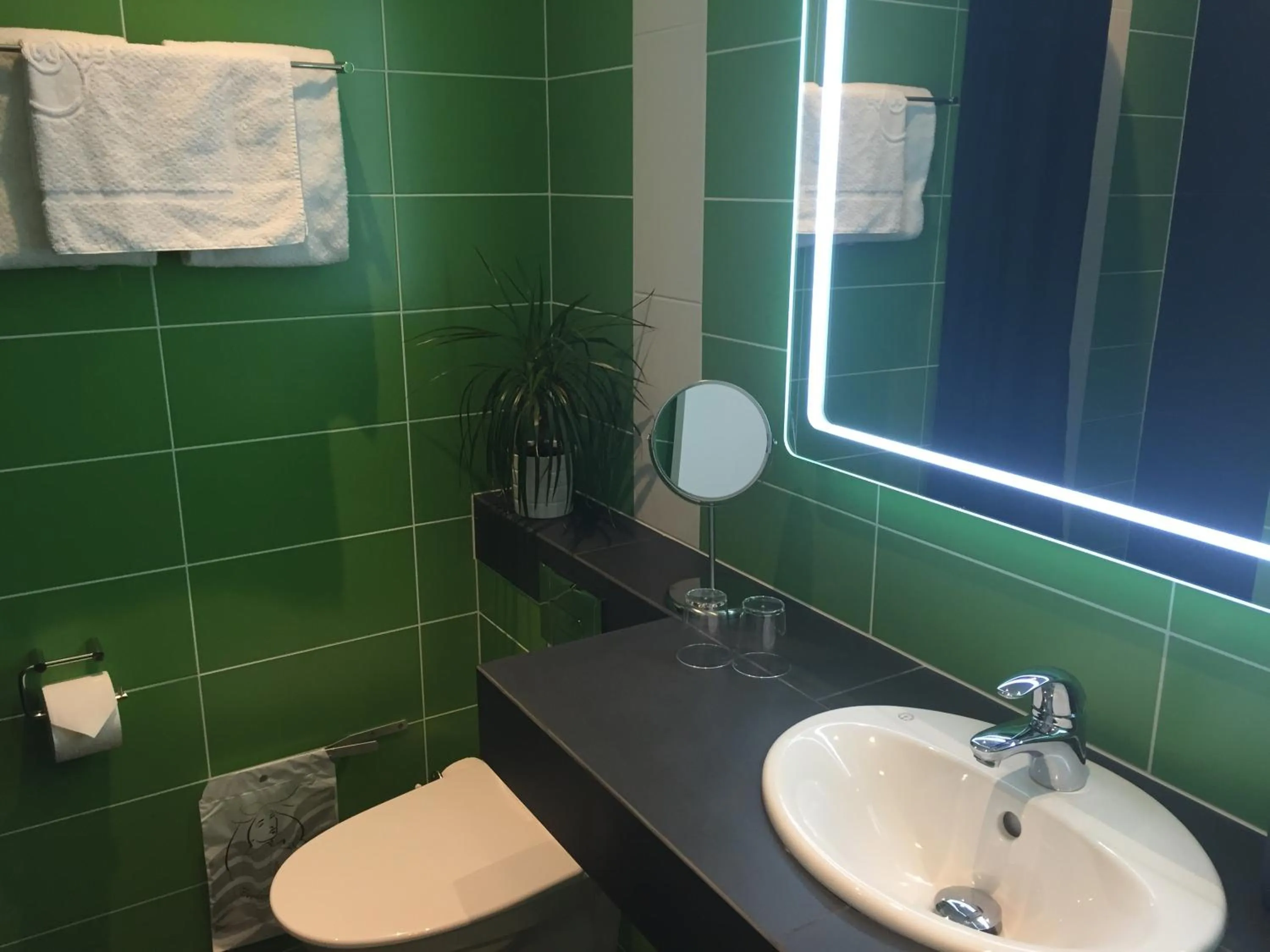 Bathroom in Rørvig Centret
