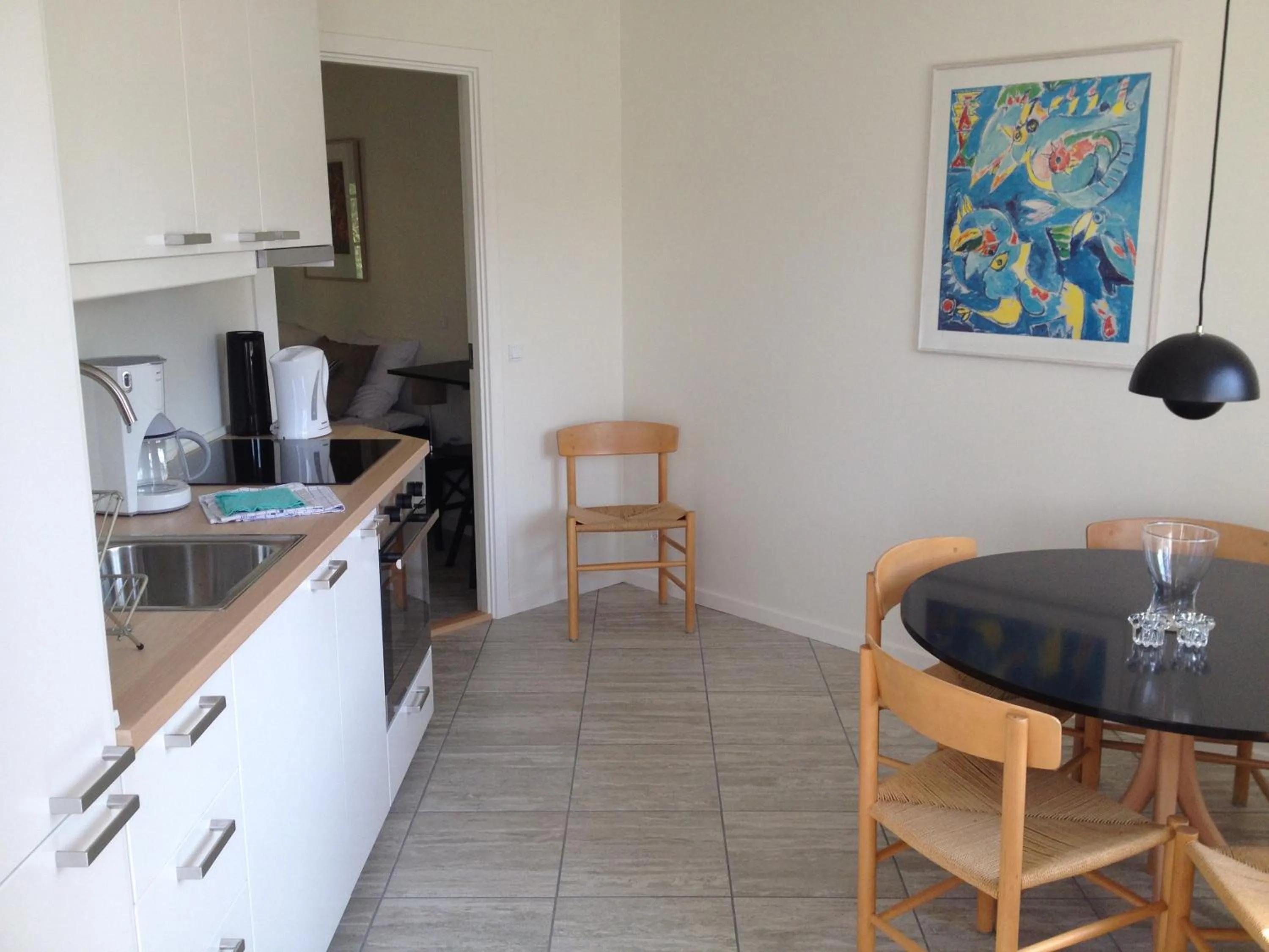 Kitchen or kitchenette in Rørvig Centret