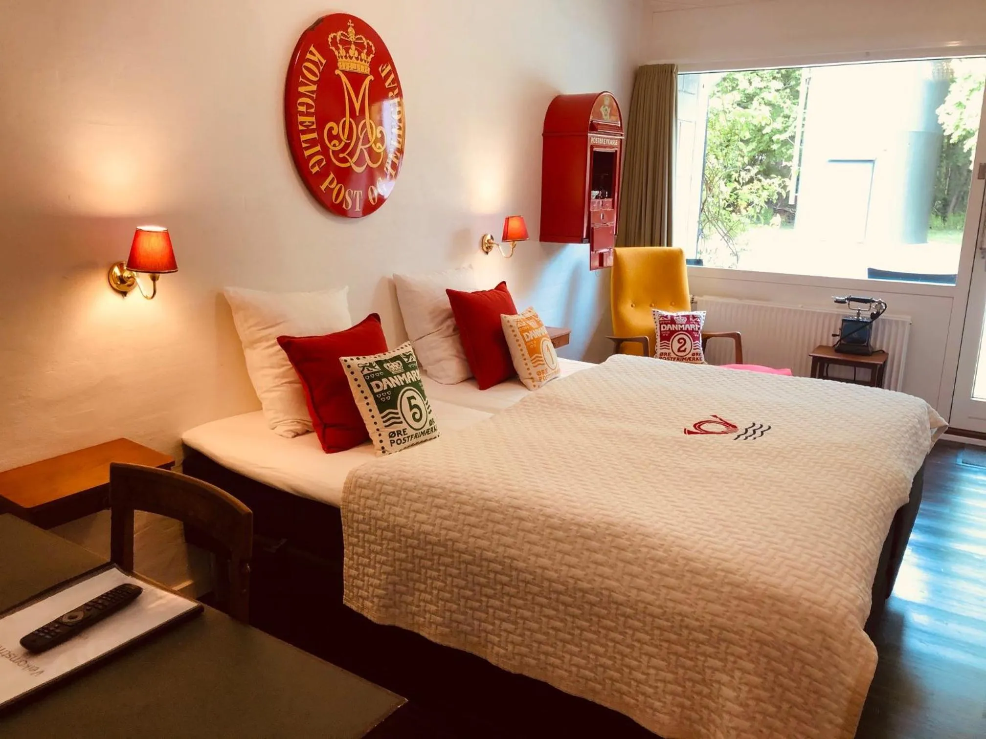 Coffee/tea facilities, Bed in Rørvig Centret