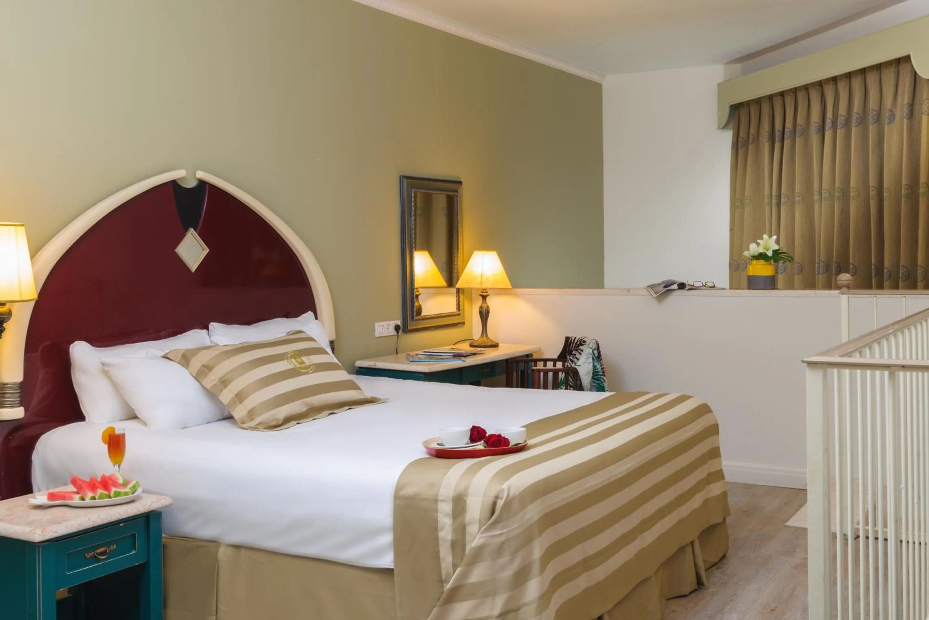 Bedroom, Bed in Herods Boutique Eilat a Premium collection by Fattal Hotels