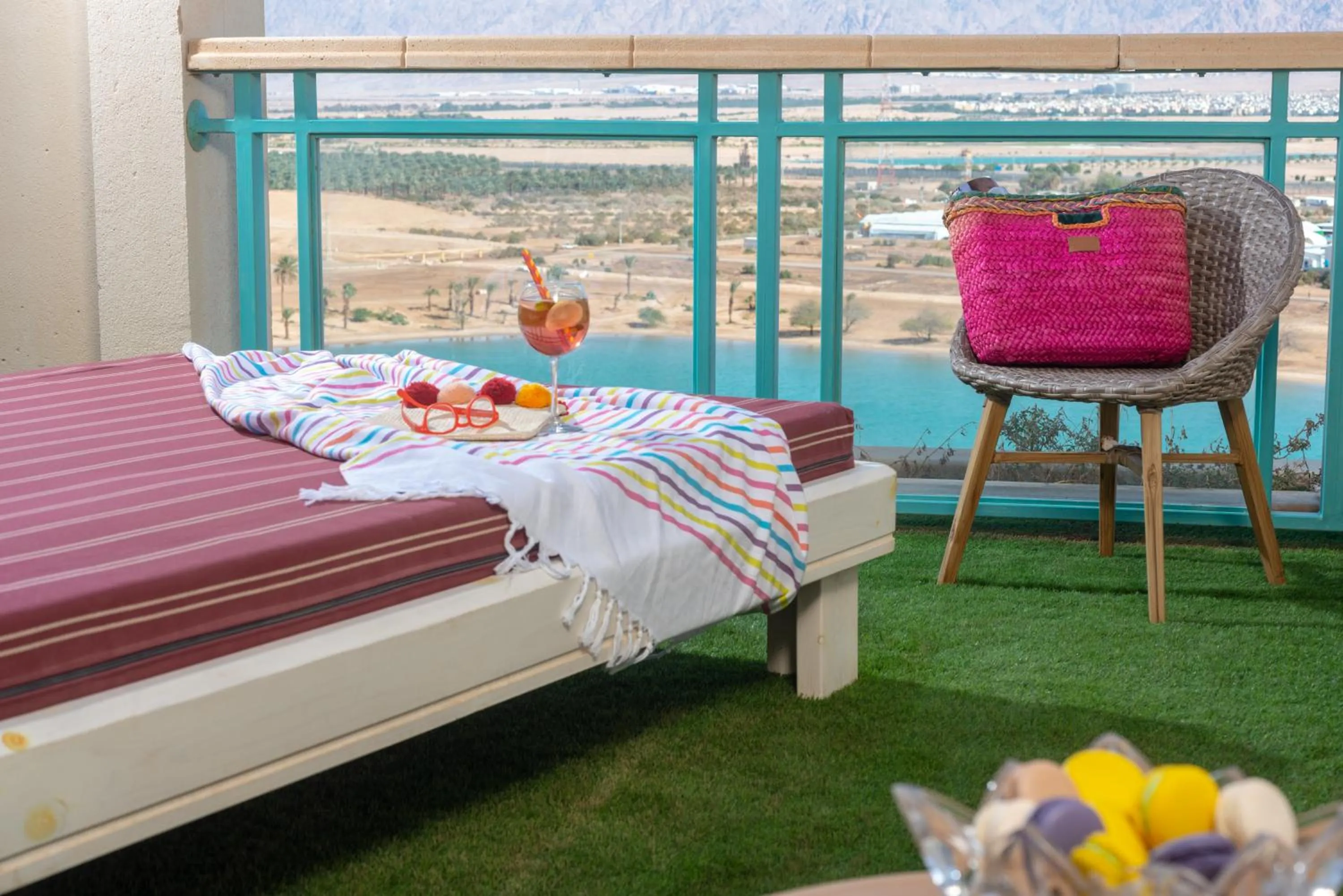 River view, Bed in Herods Boutique Eilat a Premium collection by Fattal Hotels