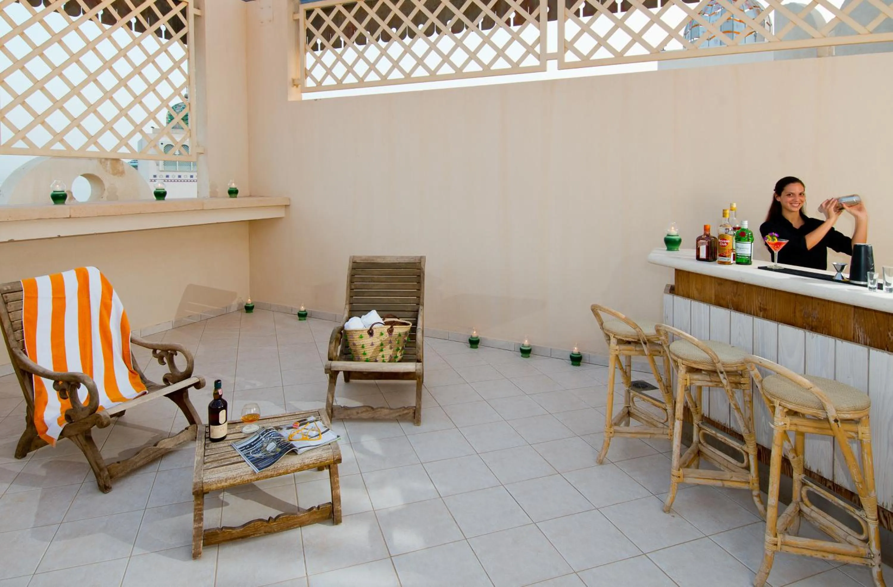 Lounge or bar in Herods Boutique Eilat a Premium collection by Fattal Hotels