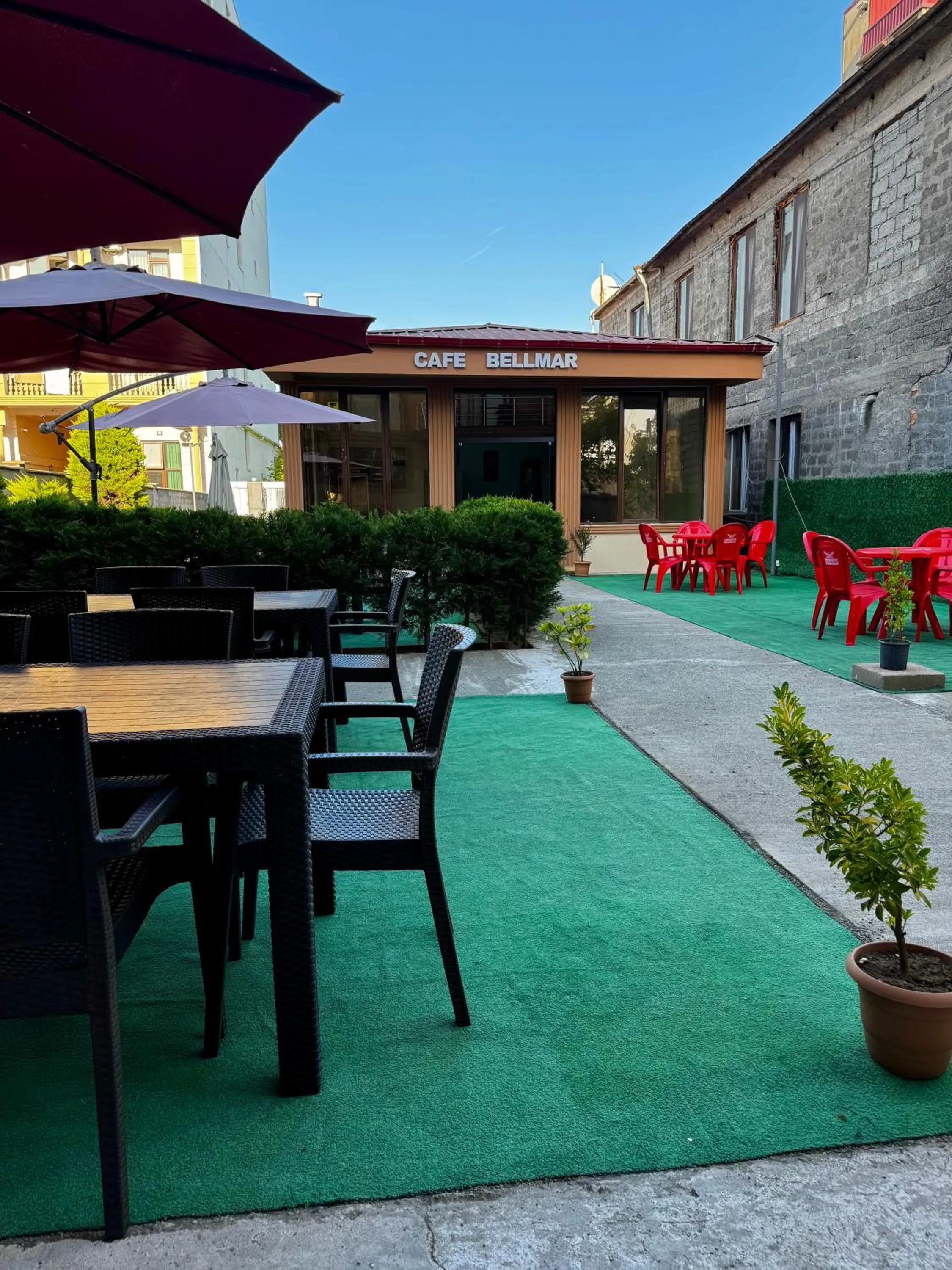 Patio in Hotel BellMar