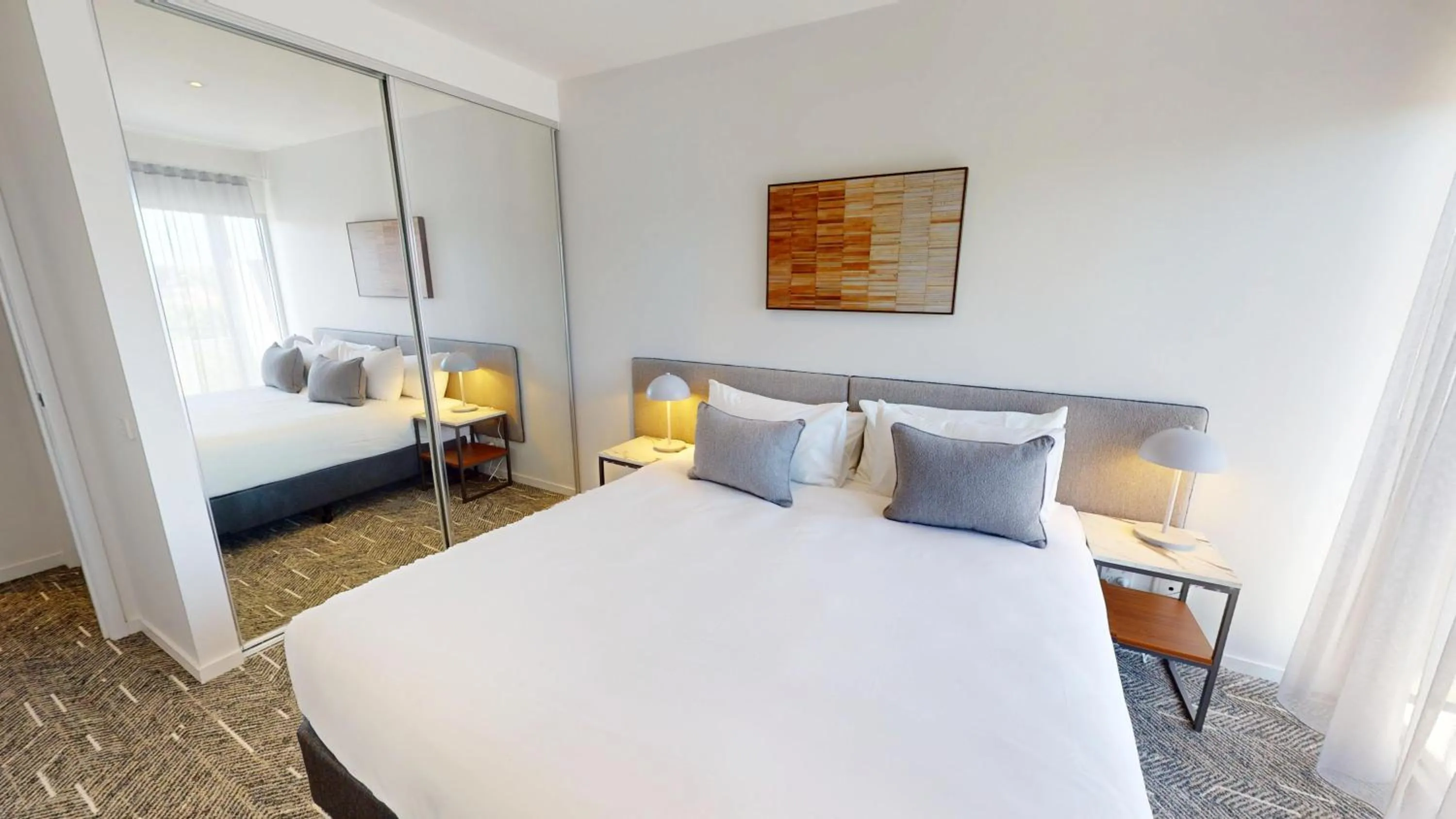 Photo of the whole room, Bed in Punthill Essendon