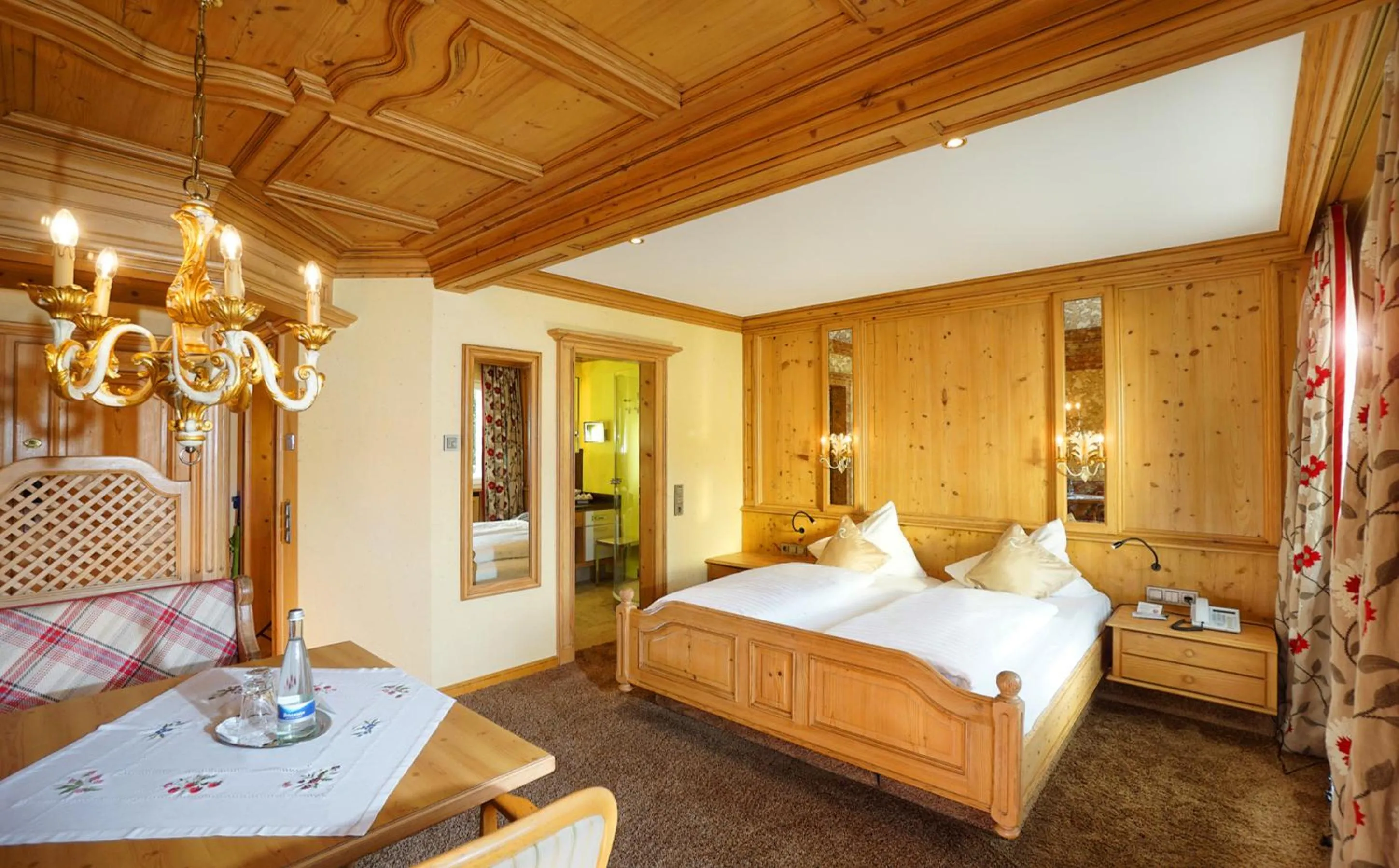 Photo of the whole room, Bed in Hotel Rebstock Durbach