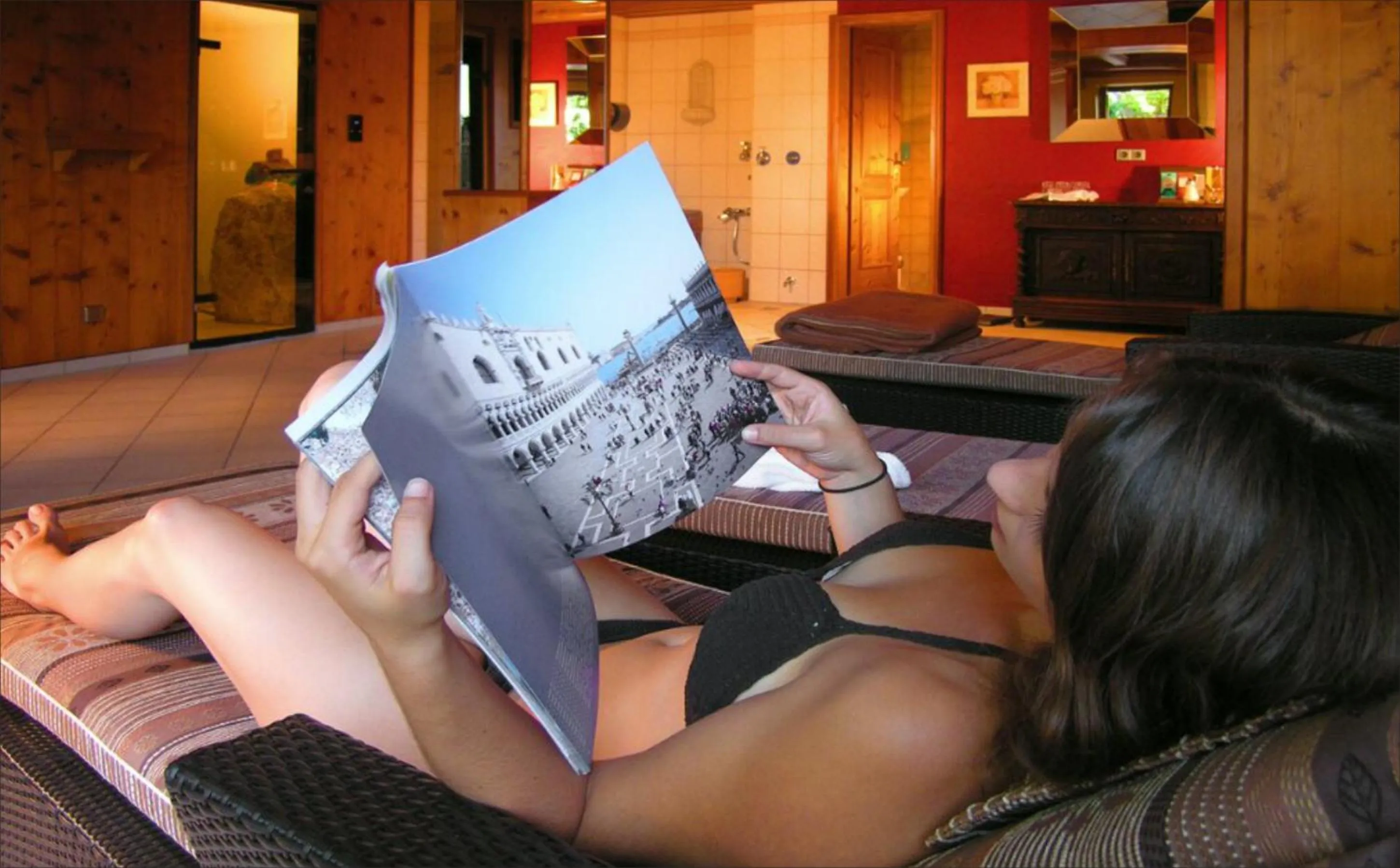 Sauna in Hotel Rebstock Durbach