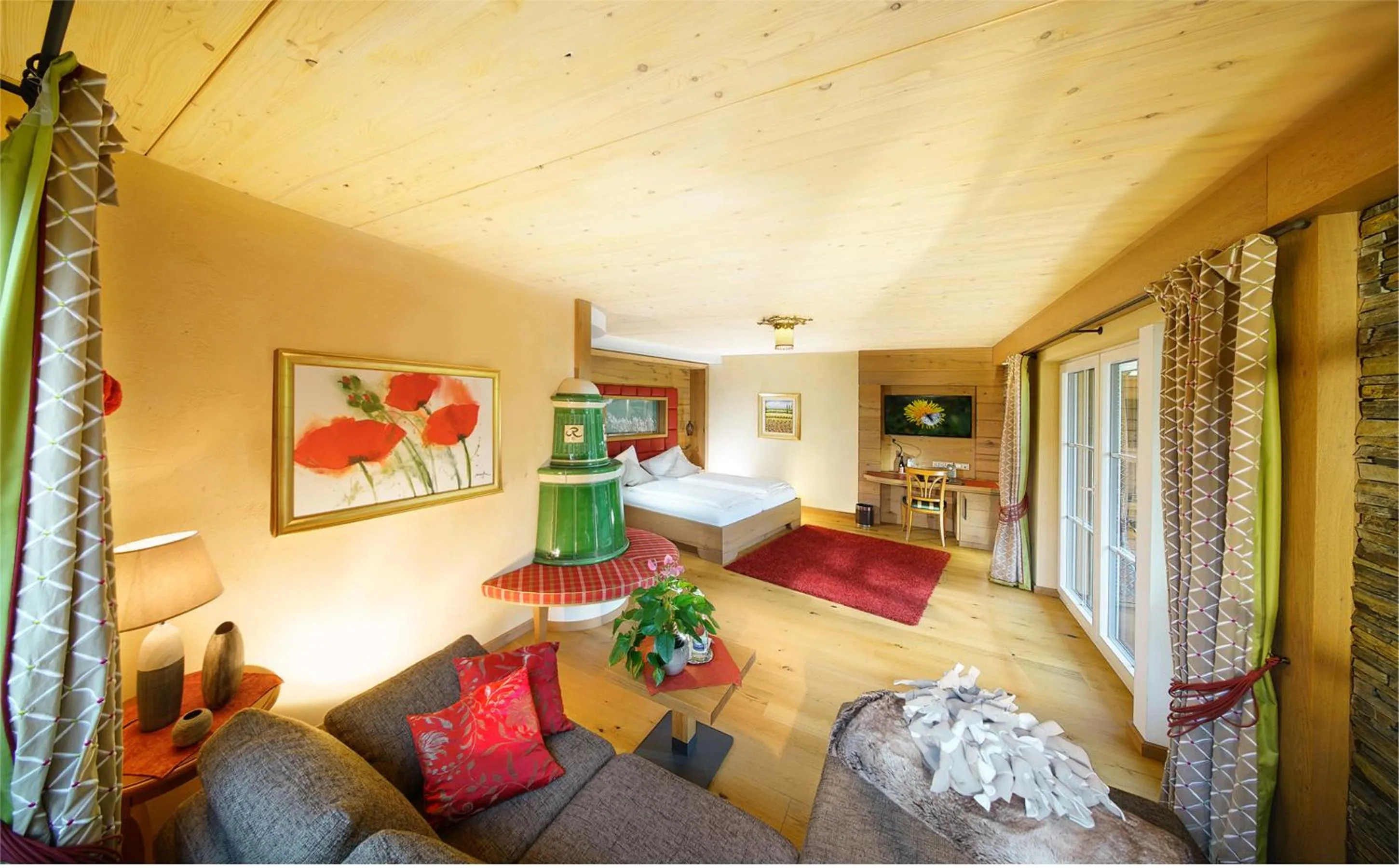 Bed in Hotel Rebstock Durbach