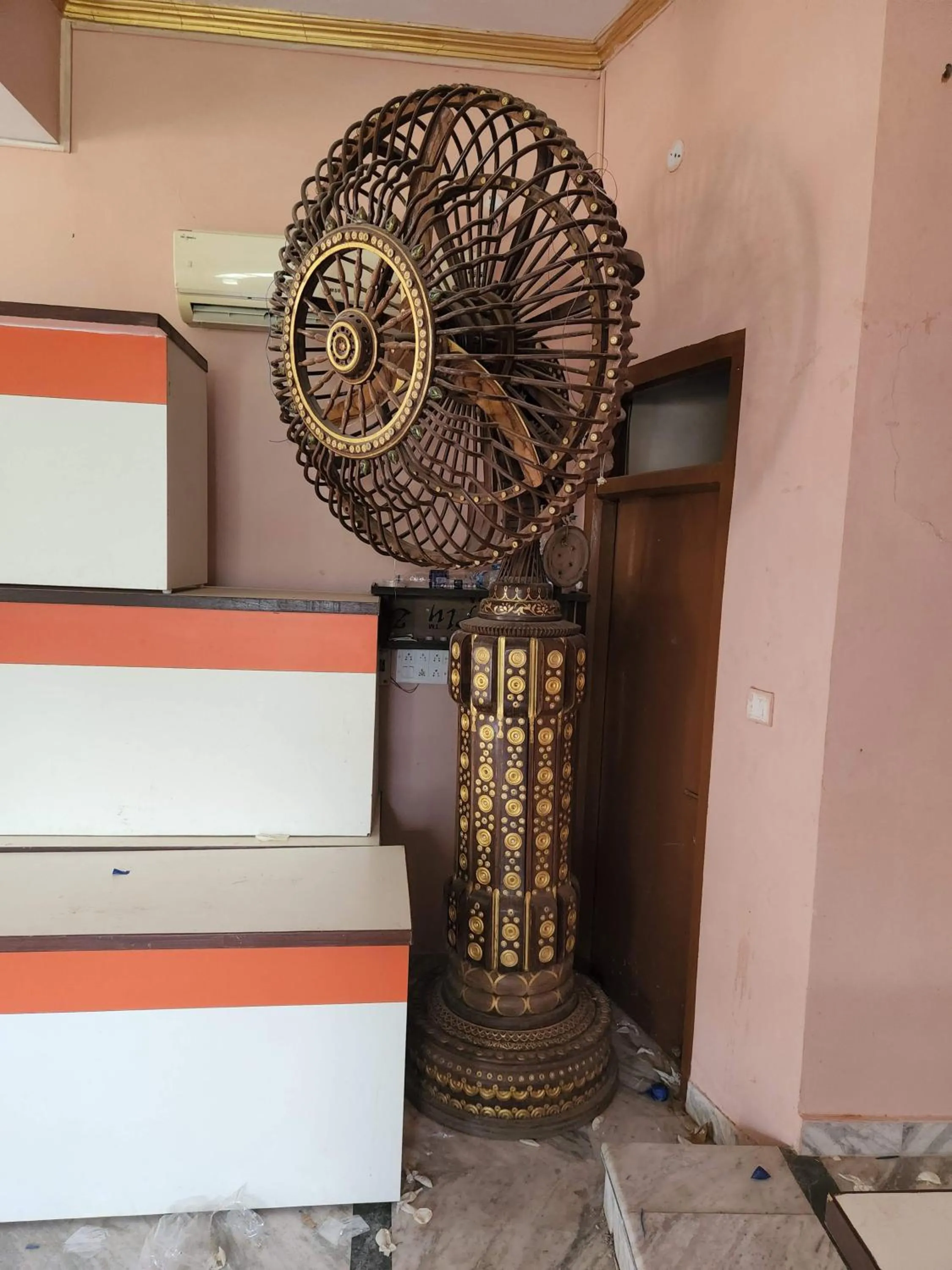 fireplace in Hotel Sanctuary Resort