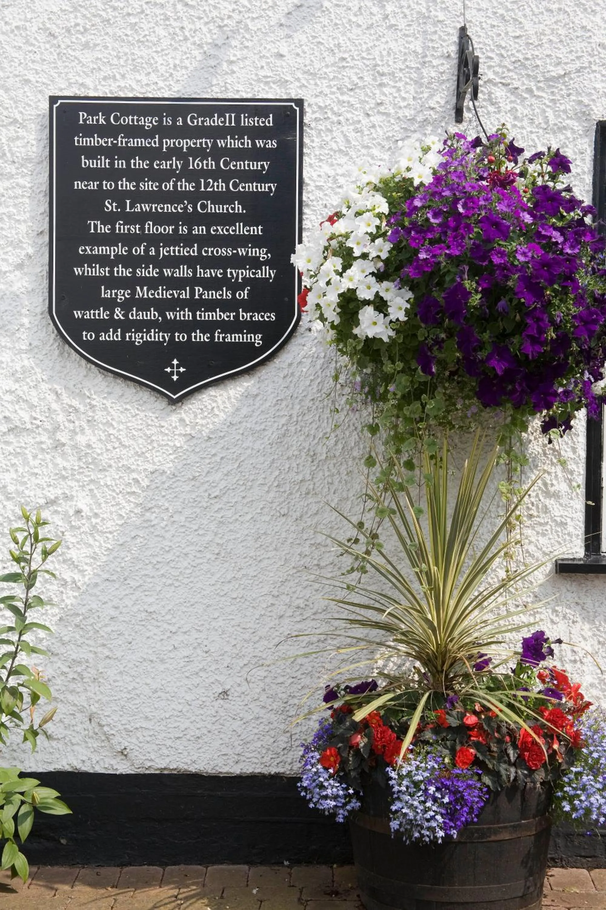 Facade/entrance in Park Cottage