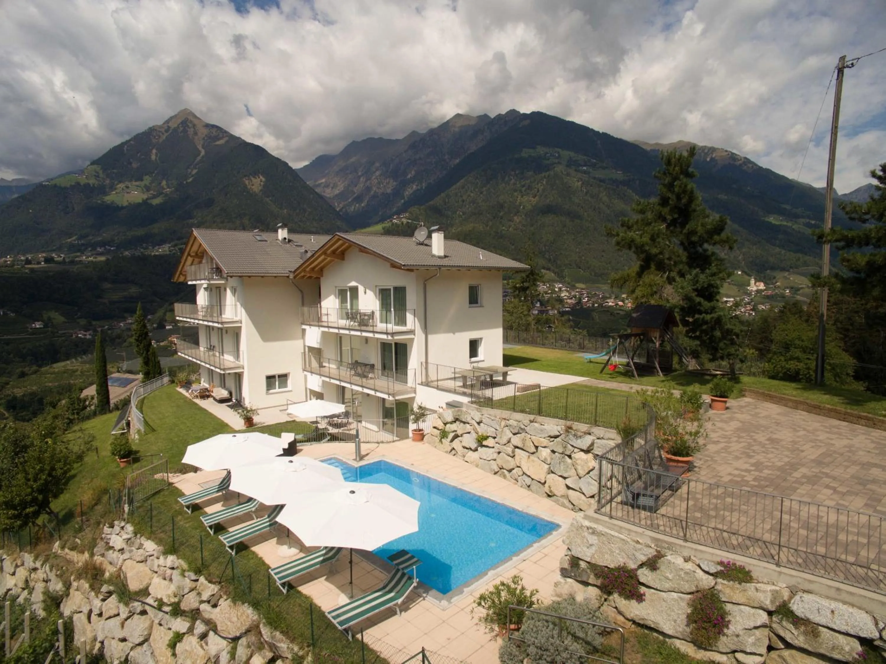 Bird's eye view in Residence Fiegl