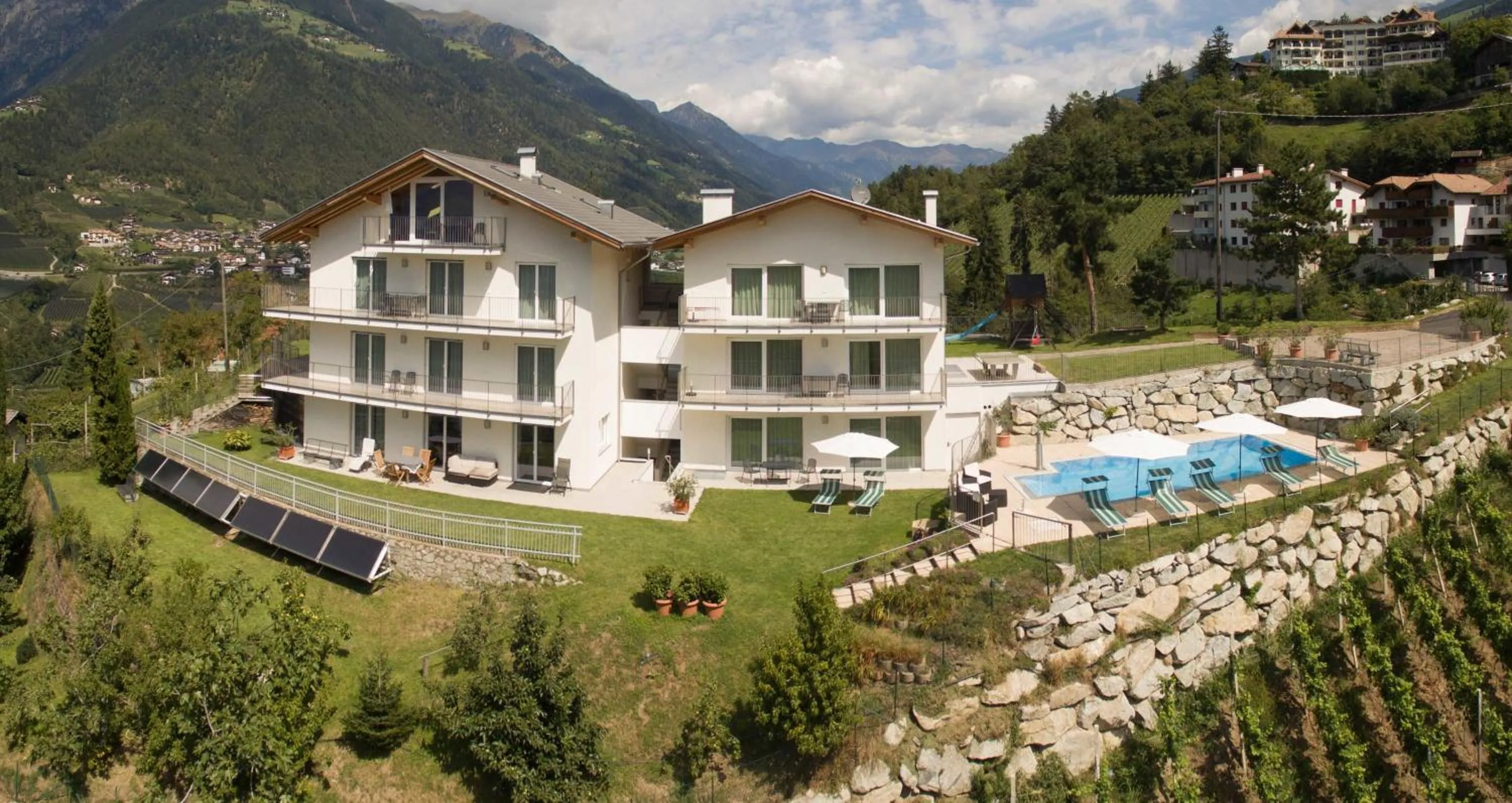 Bird's eye view in Residence Fiegl