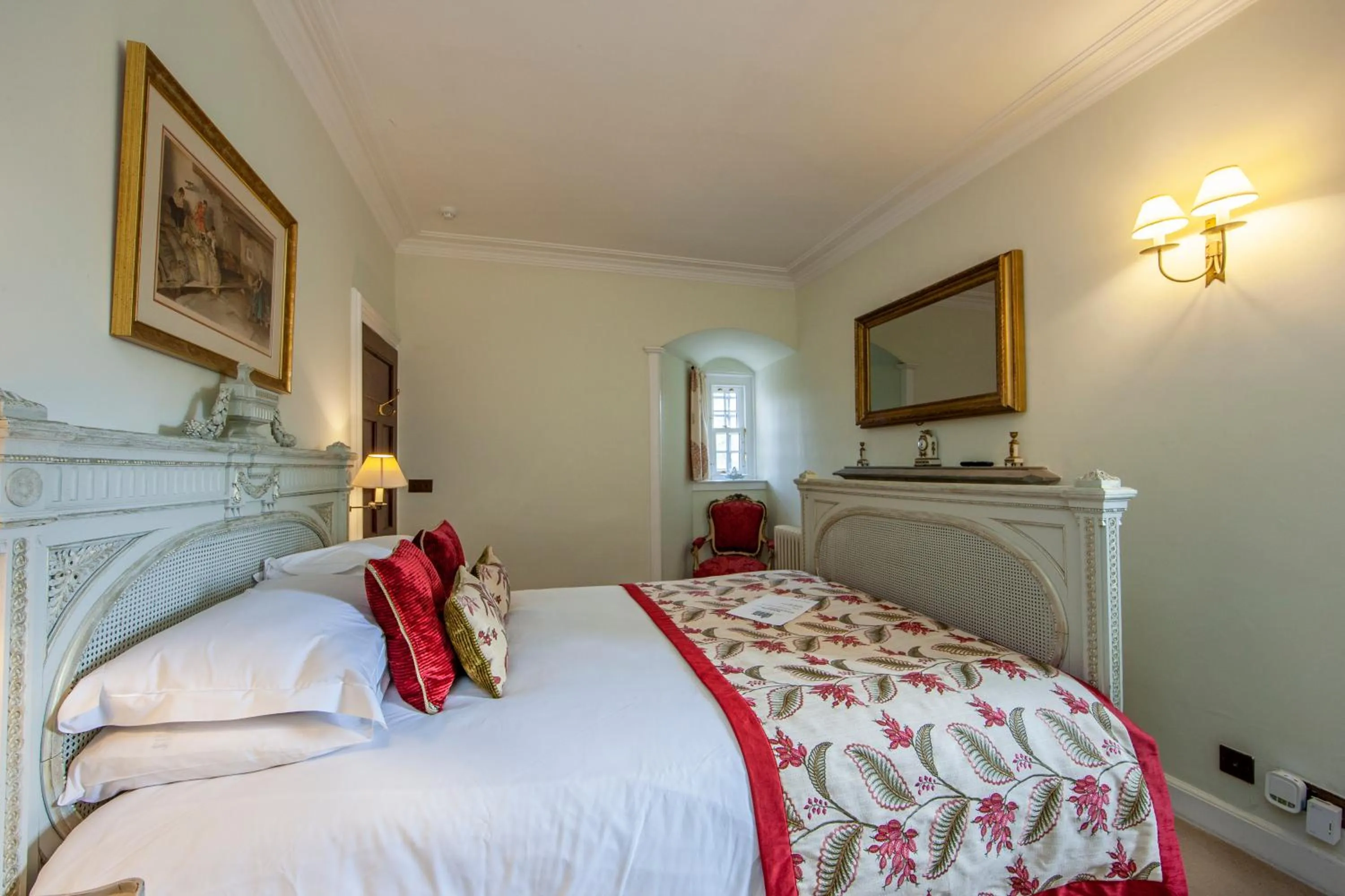 Bed in Barcaldine Castle