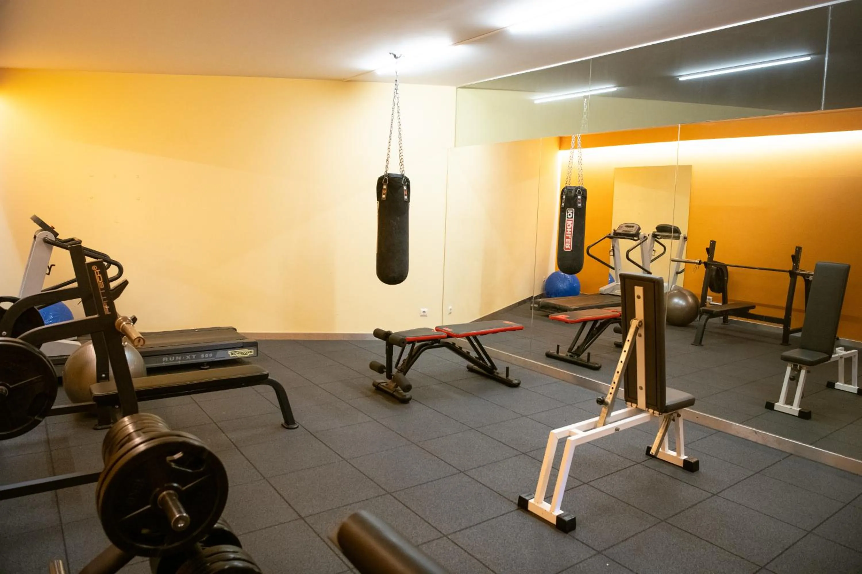 Fitness centre/facilities in Apartamentos do Lago