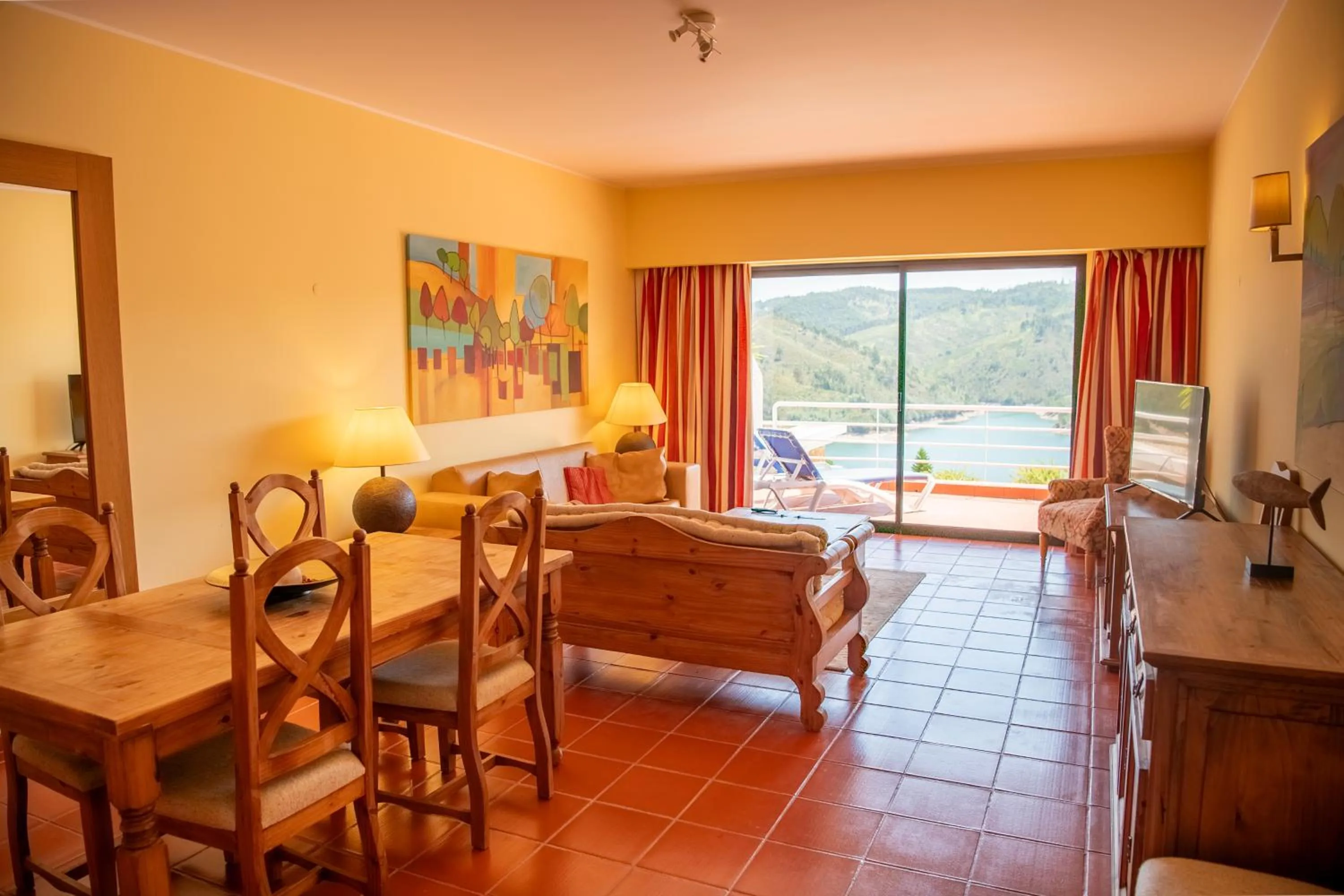 Living room in Apartamentos do Lago