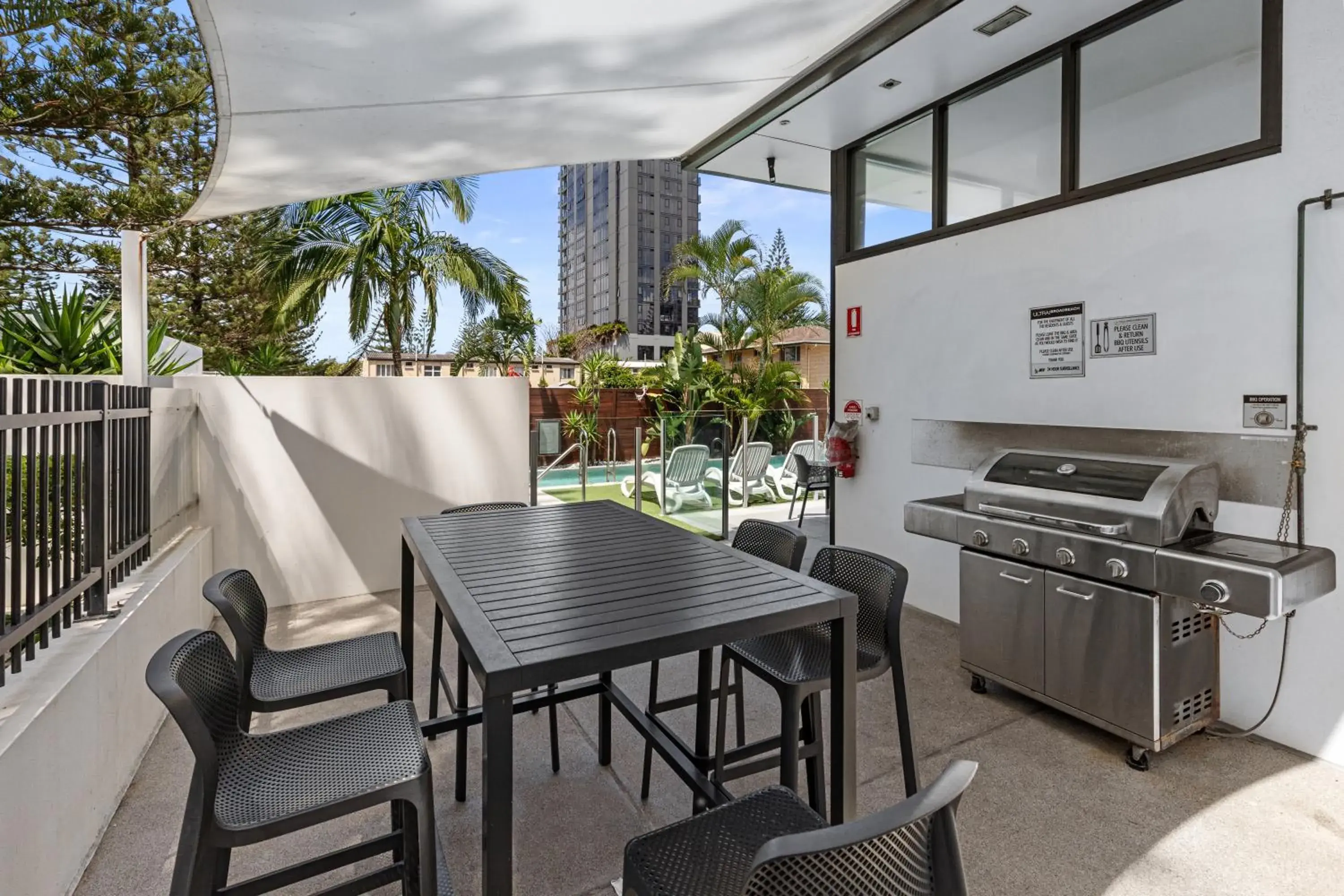 BBQ facilities in Ultra Broadbeach BBQ facilities in Ultra Broadbeach