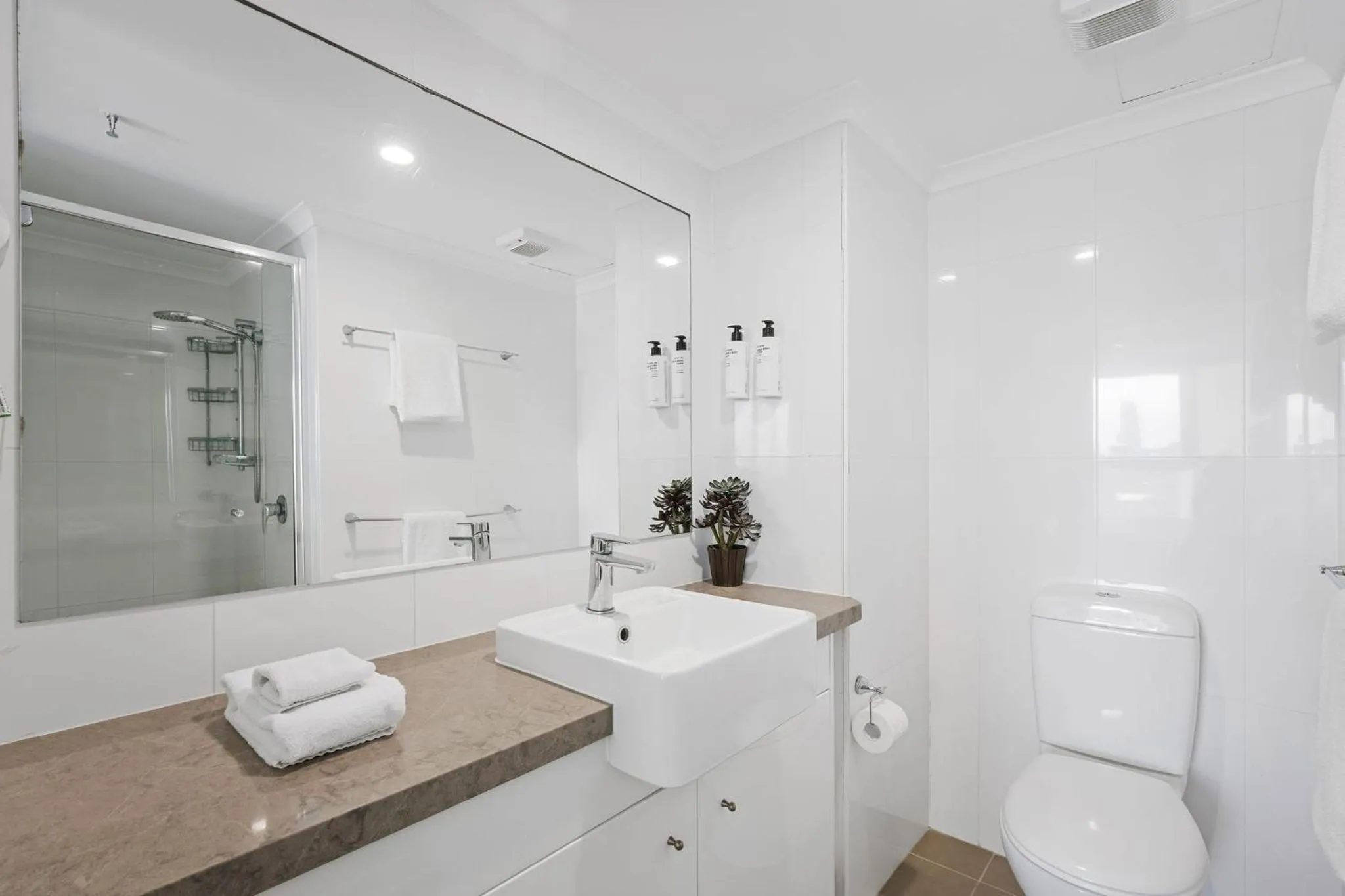 Bathroom in ULTIQA Beach Haven on Broadbeach