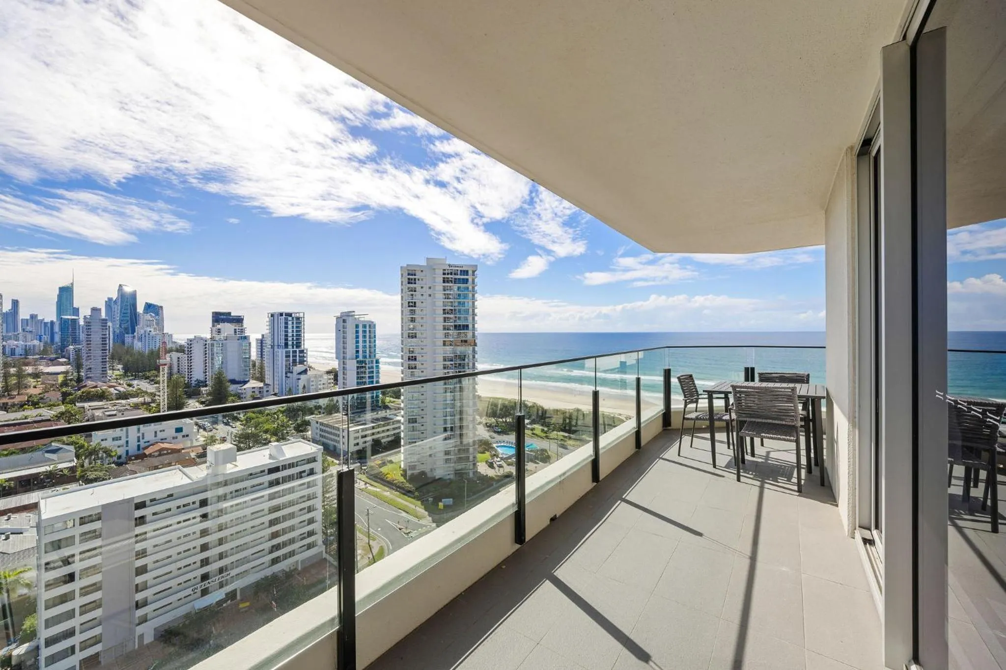 Balcony/Terrace in ULTIQA Beach Haven on Broadbeach