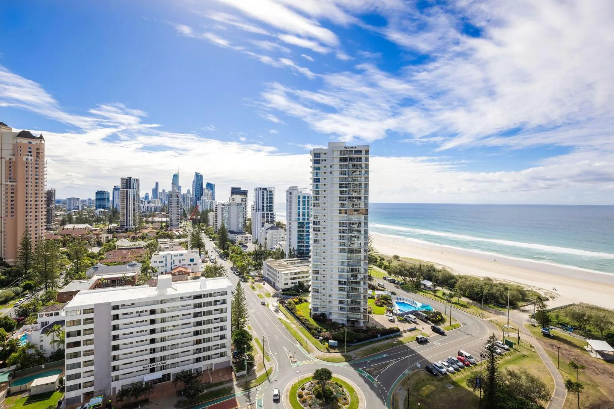 City view in ULTIQA Beach Haven on Broadbeach