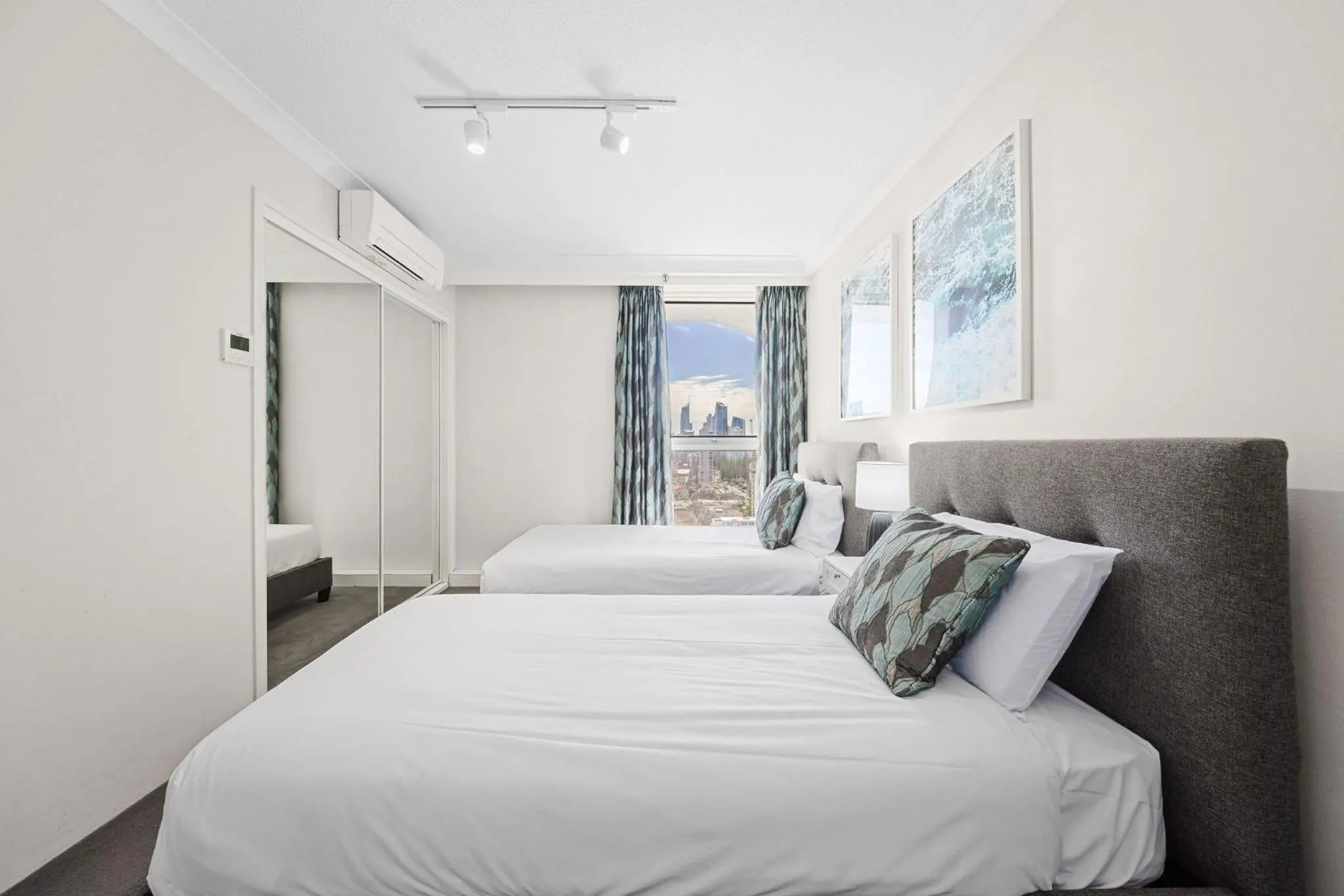 Bedroom, Bed in ULTIQA Beach Haven on Broadbeach