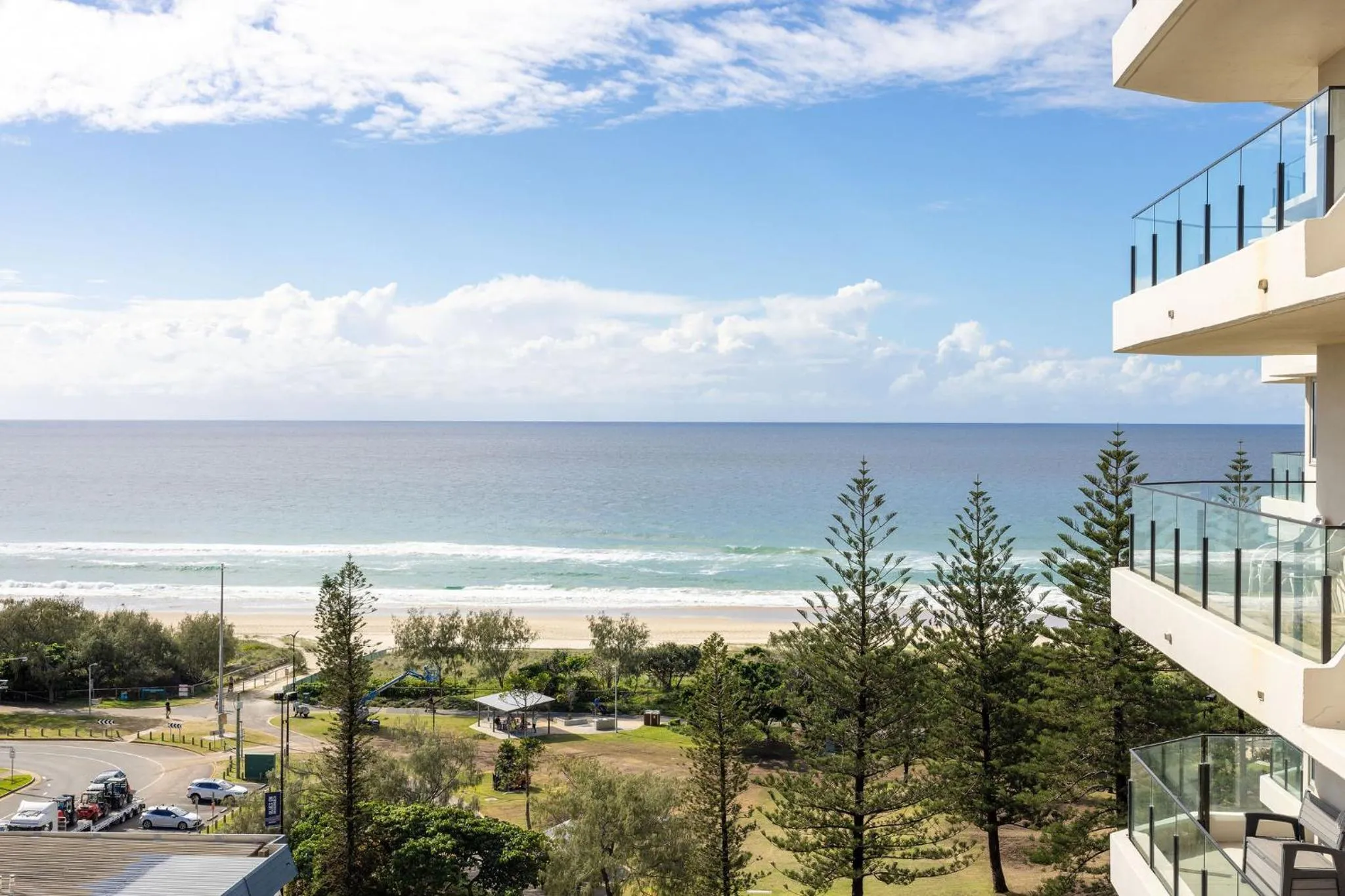 Sea view in ULTIQA Beach Haven on Broadbeach