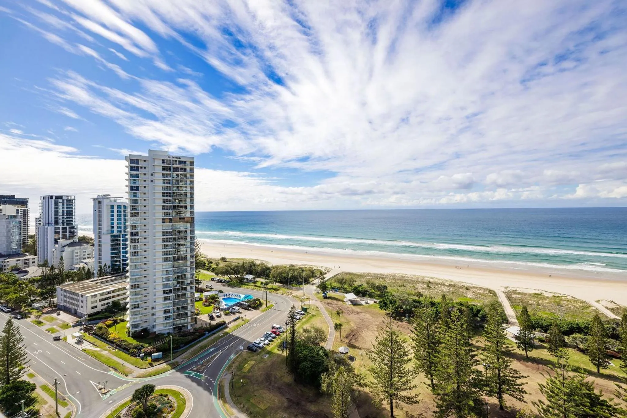 Sea view in ULTIQA Beach Haven on Broadbeach