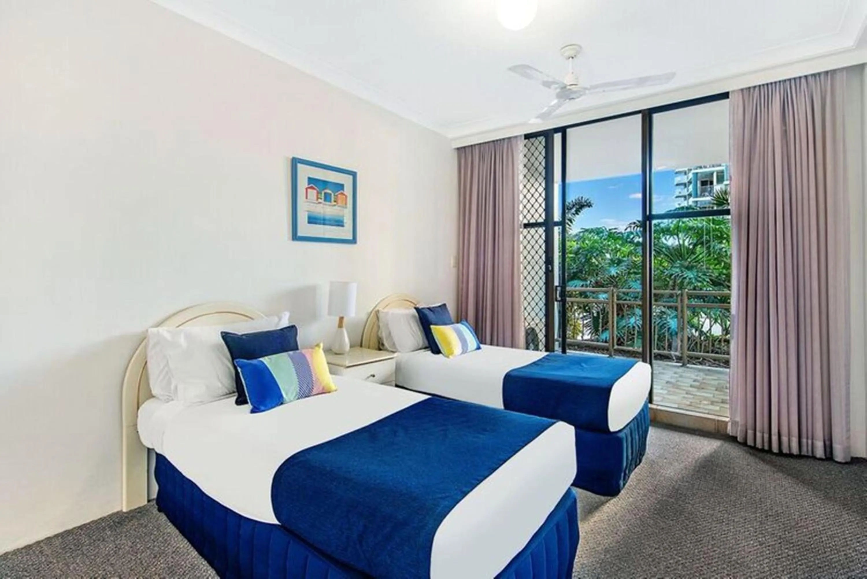 Bedroom, Bed in ULTIQA Beach Haven on Broadbeach