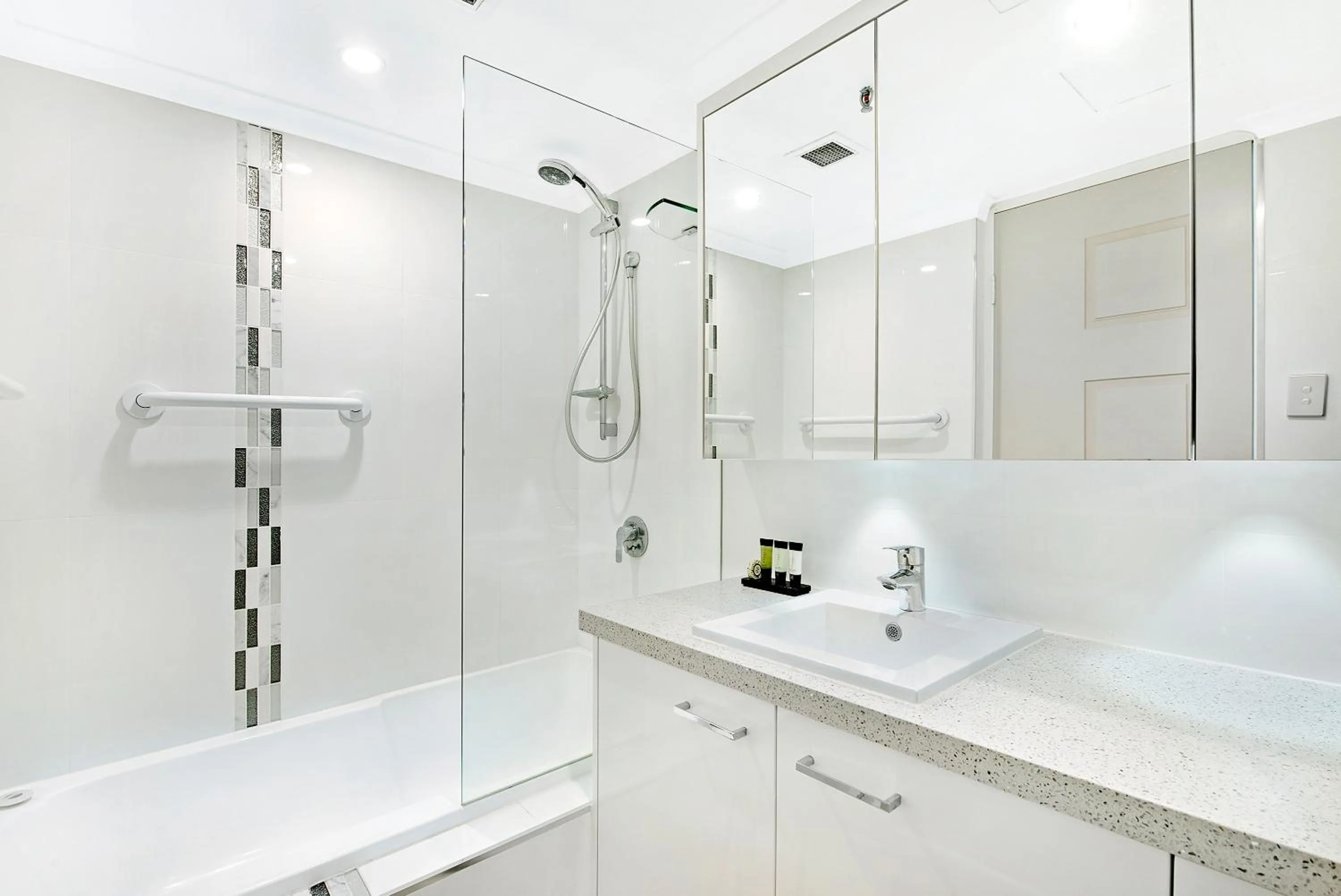 Bathroom in ULTIQA Beach Haven on Broadbeach