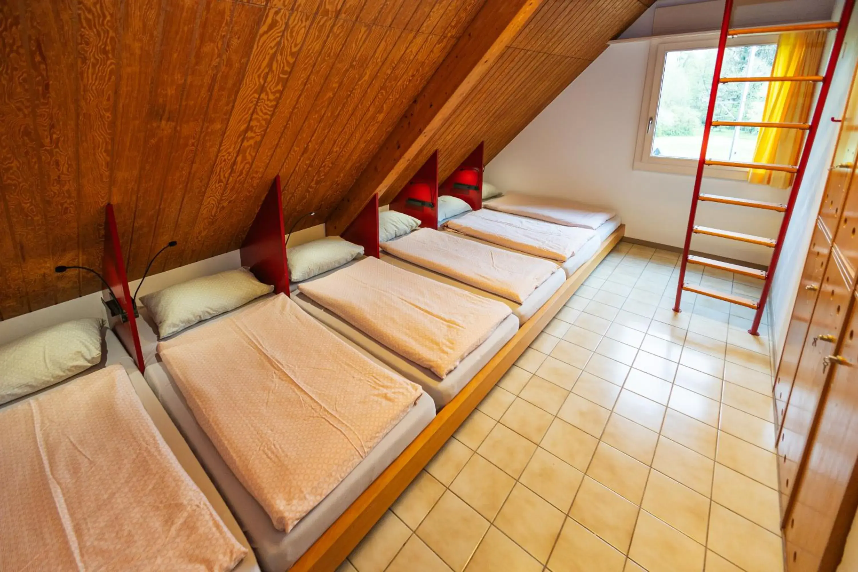 Single Bed in Dormitory Room in Delémont Youth Hostel Single Bed in Dormitory Room in Delémont Youth Hostel