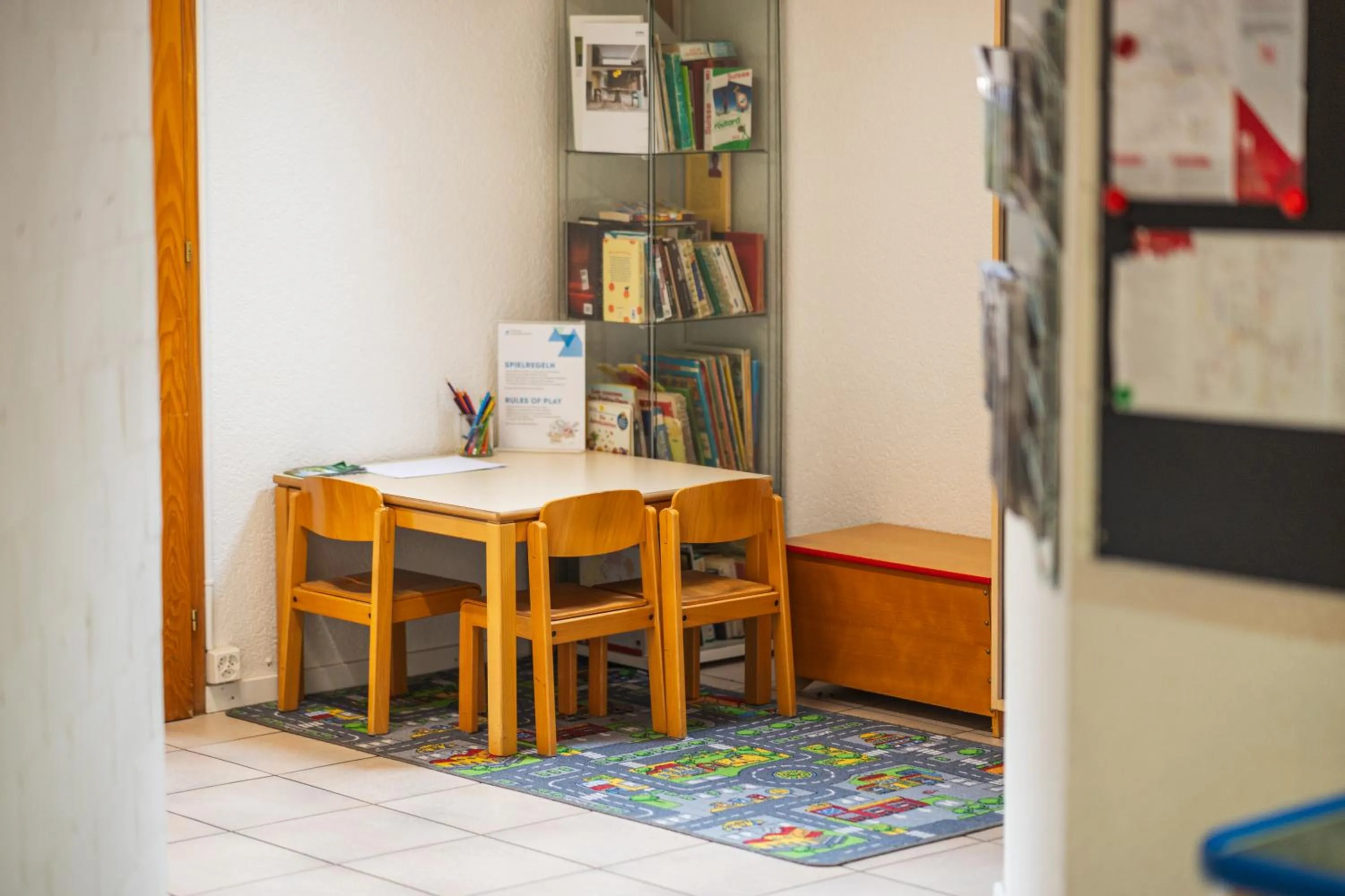 Game Room in Delémont Youth Hostel
