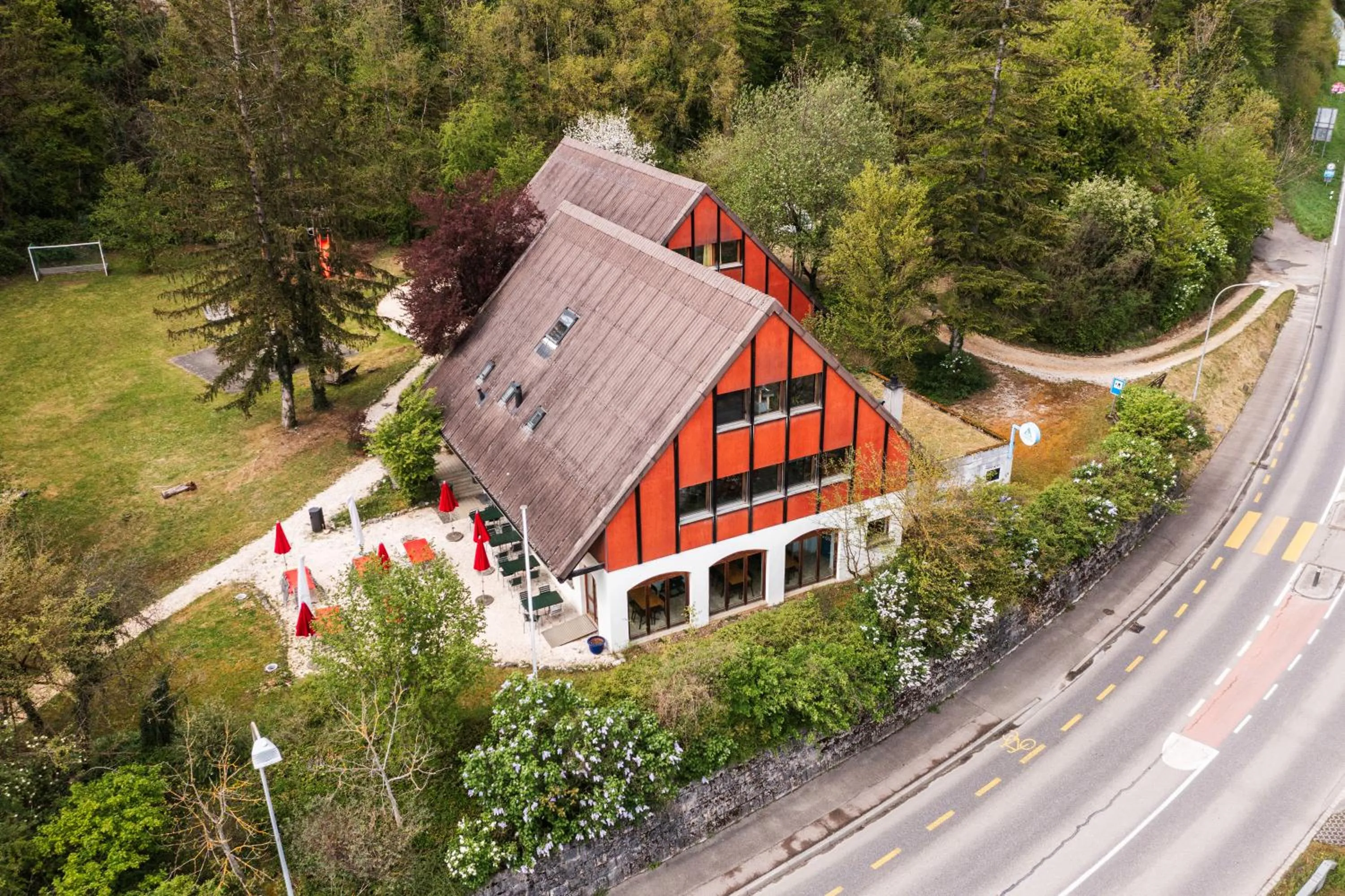 Property building in Delémont Youth Hostel