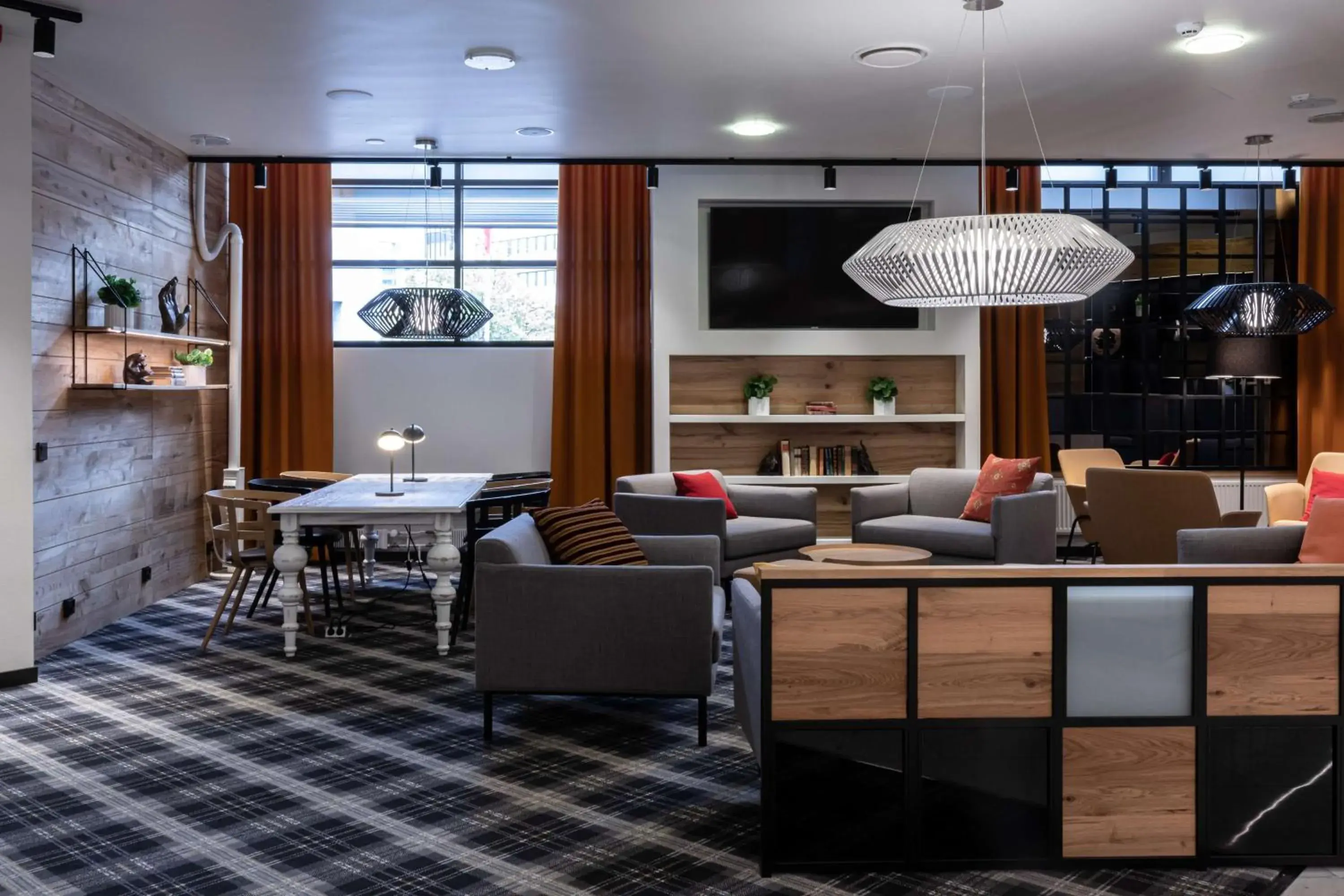 Lobby or reception in Scandic Pasila Lobby or reception in Scandic Pasila