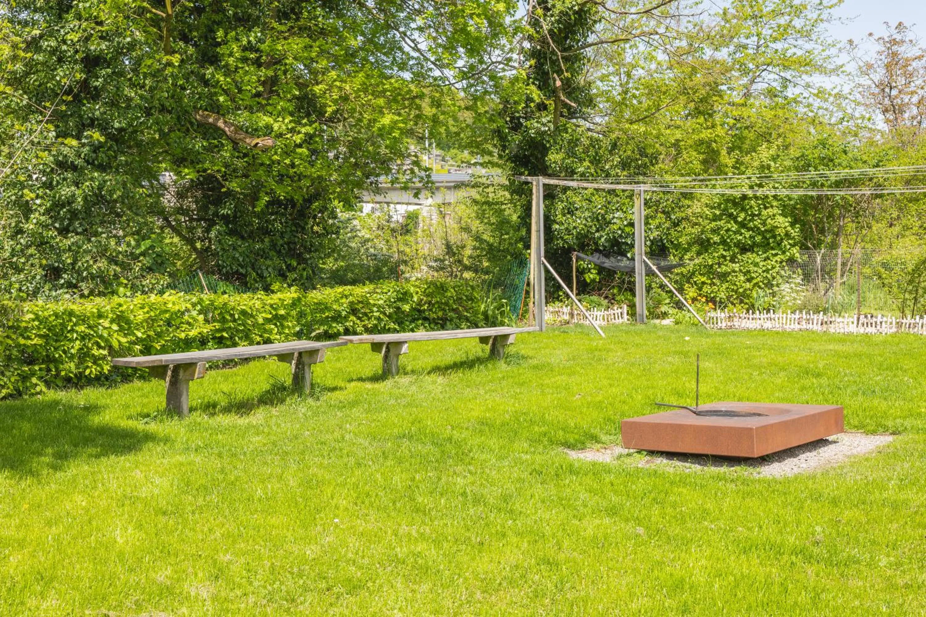 Garden in Brugg Youth Hostel