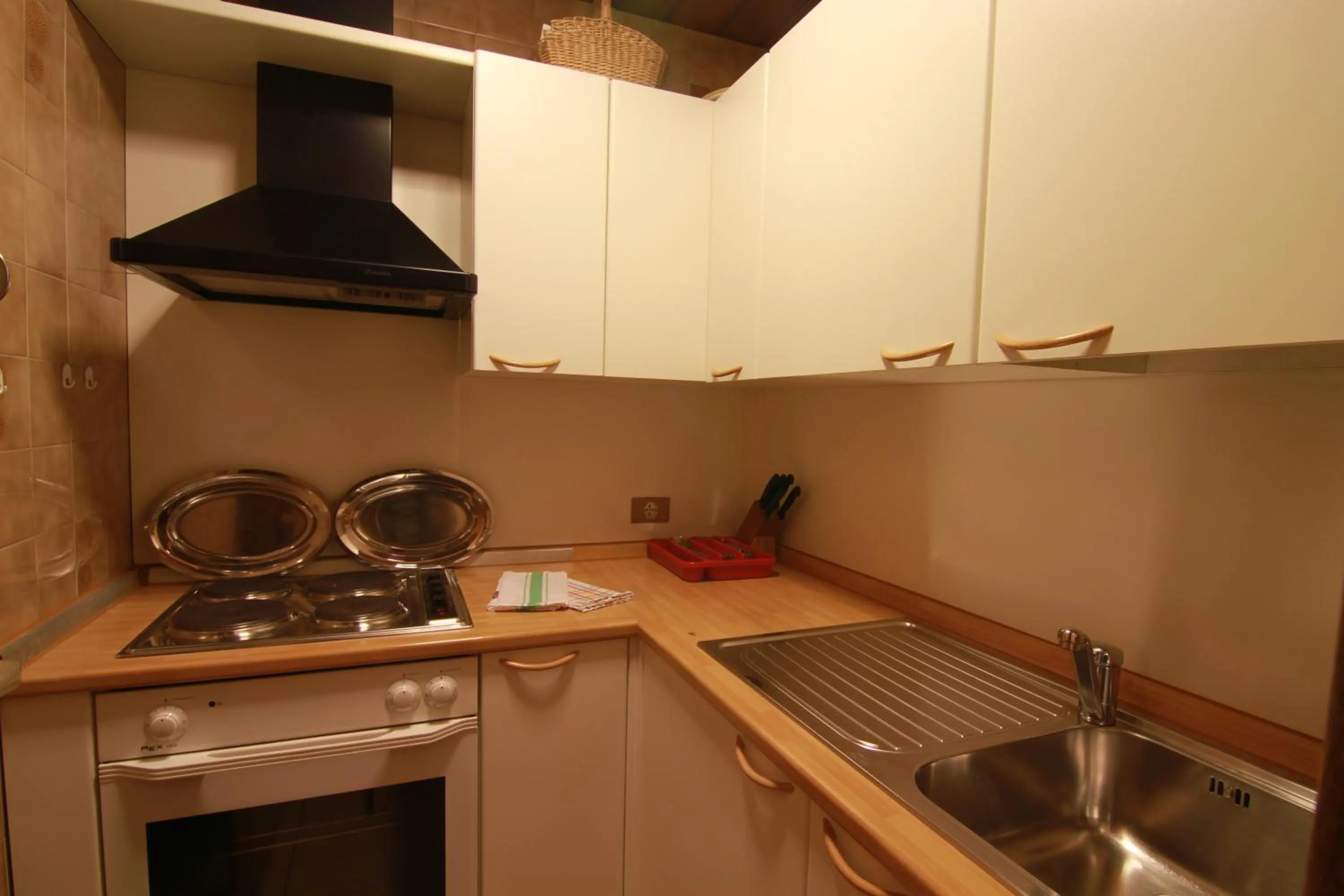 Kitchen or kitchenette in Residence Salvan