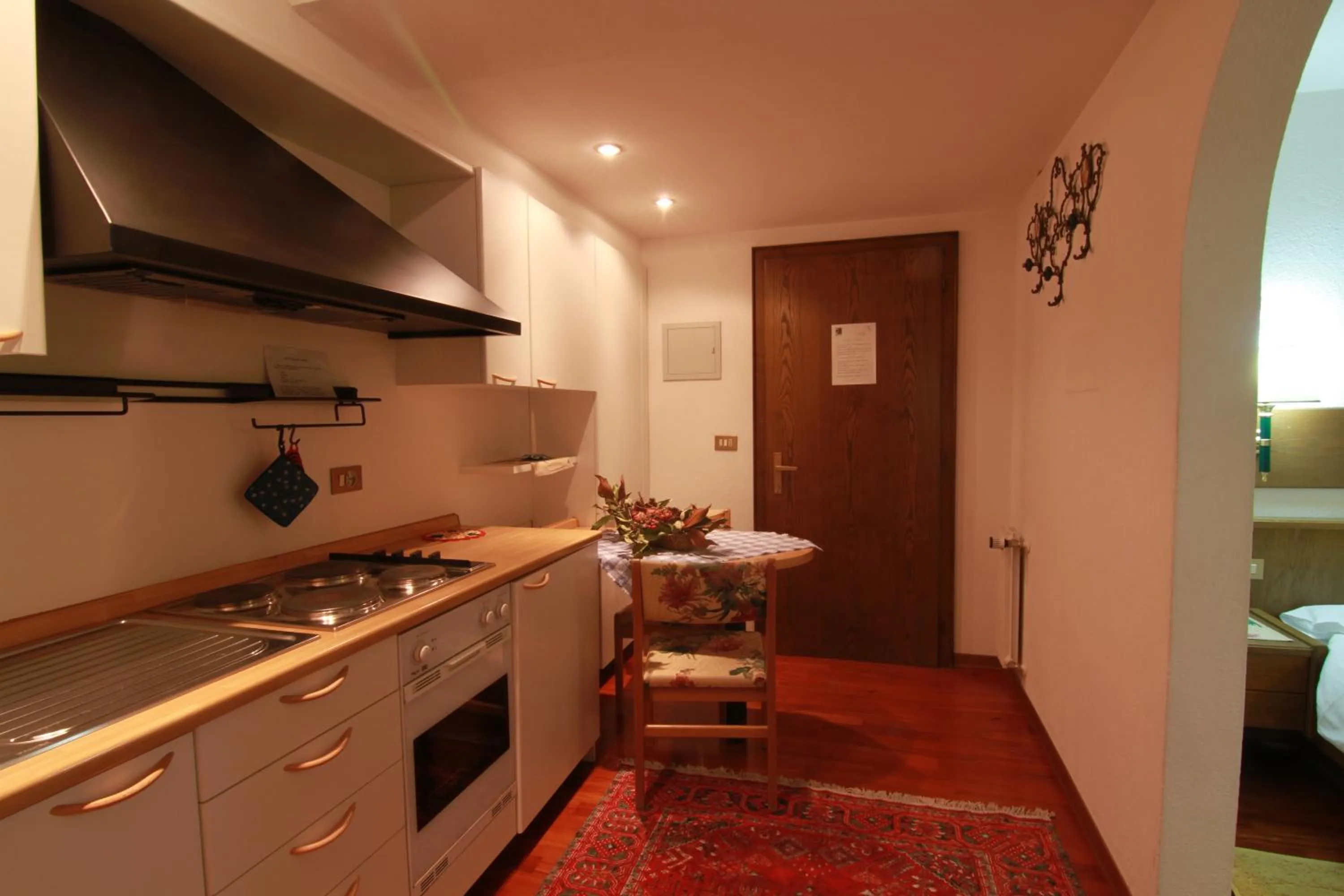 Kitchen or kitchenette in Residence Salvan