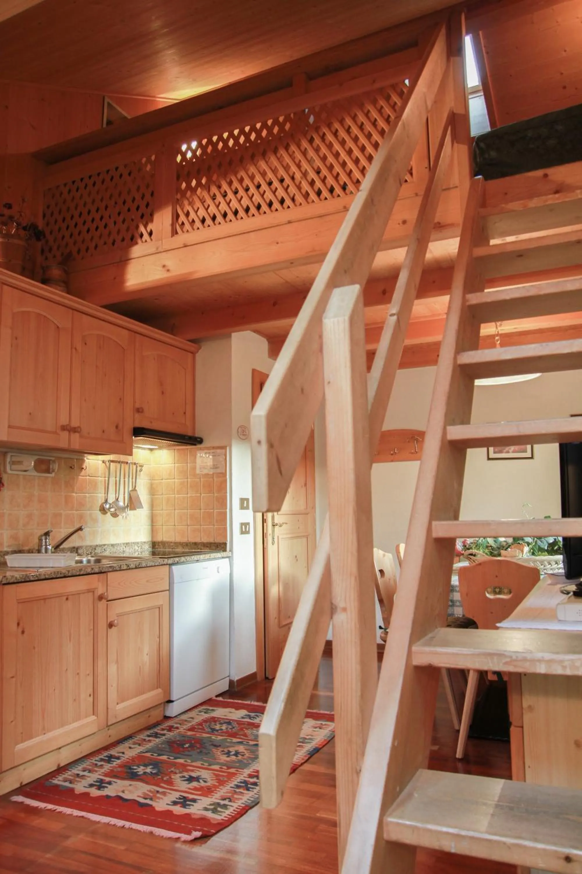 Kitchen or kitchenette in Residence Salvan