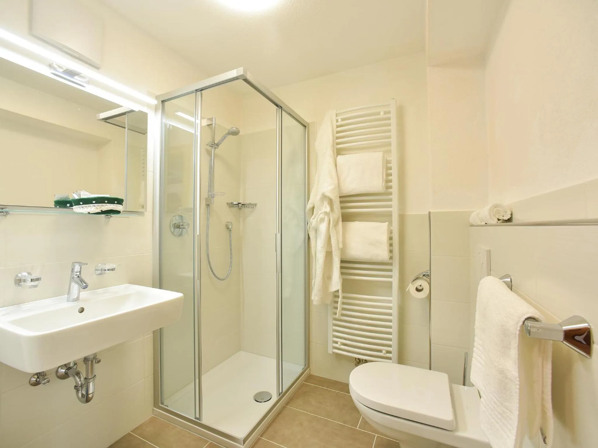 Shower in Residence Salvan
