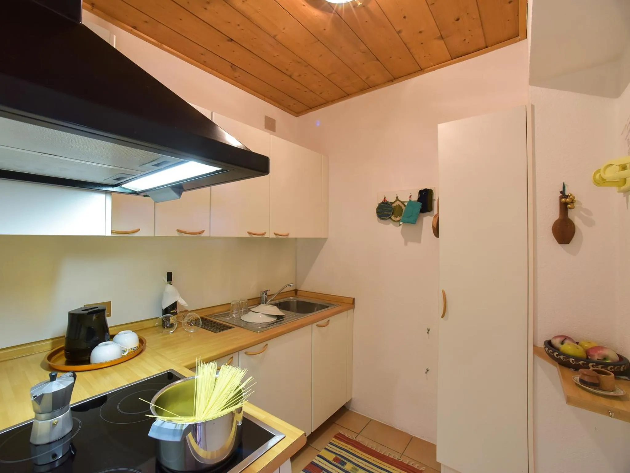 Kitchen or kitchenette in Residence Salvan