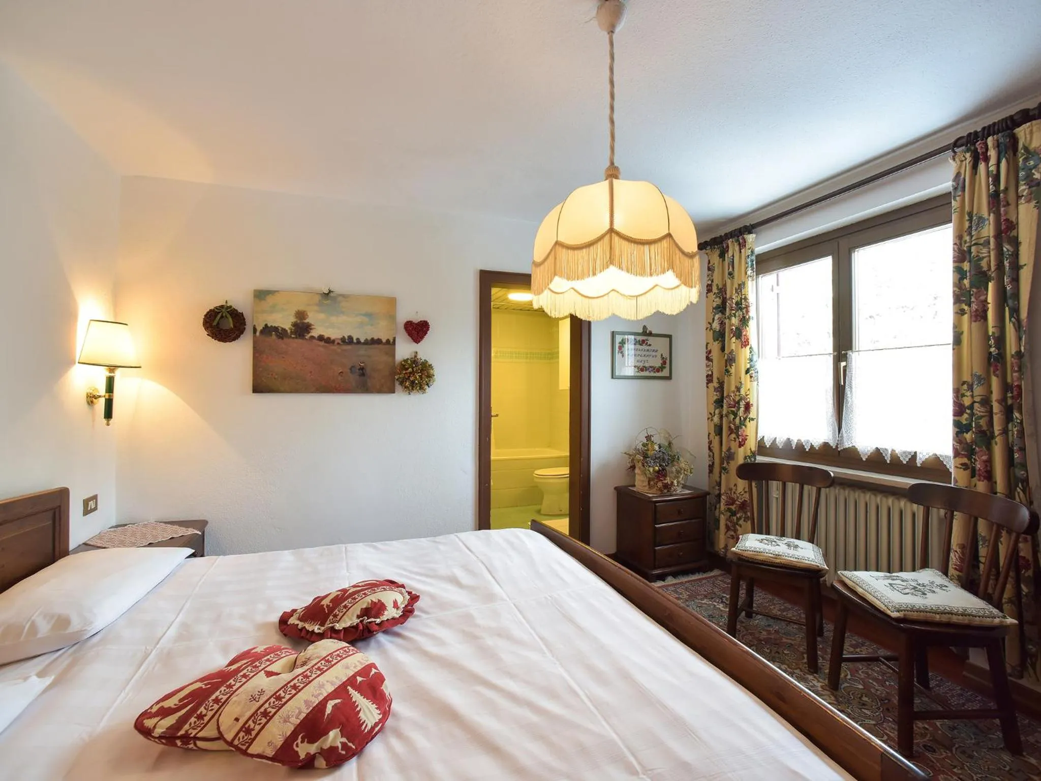 Bedroom, Bed in Residence Salvan