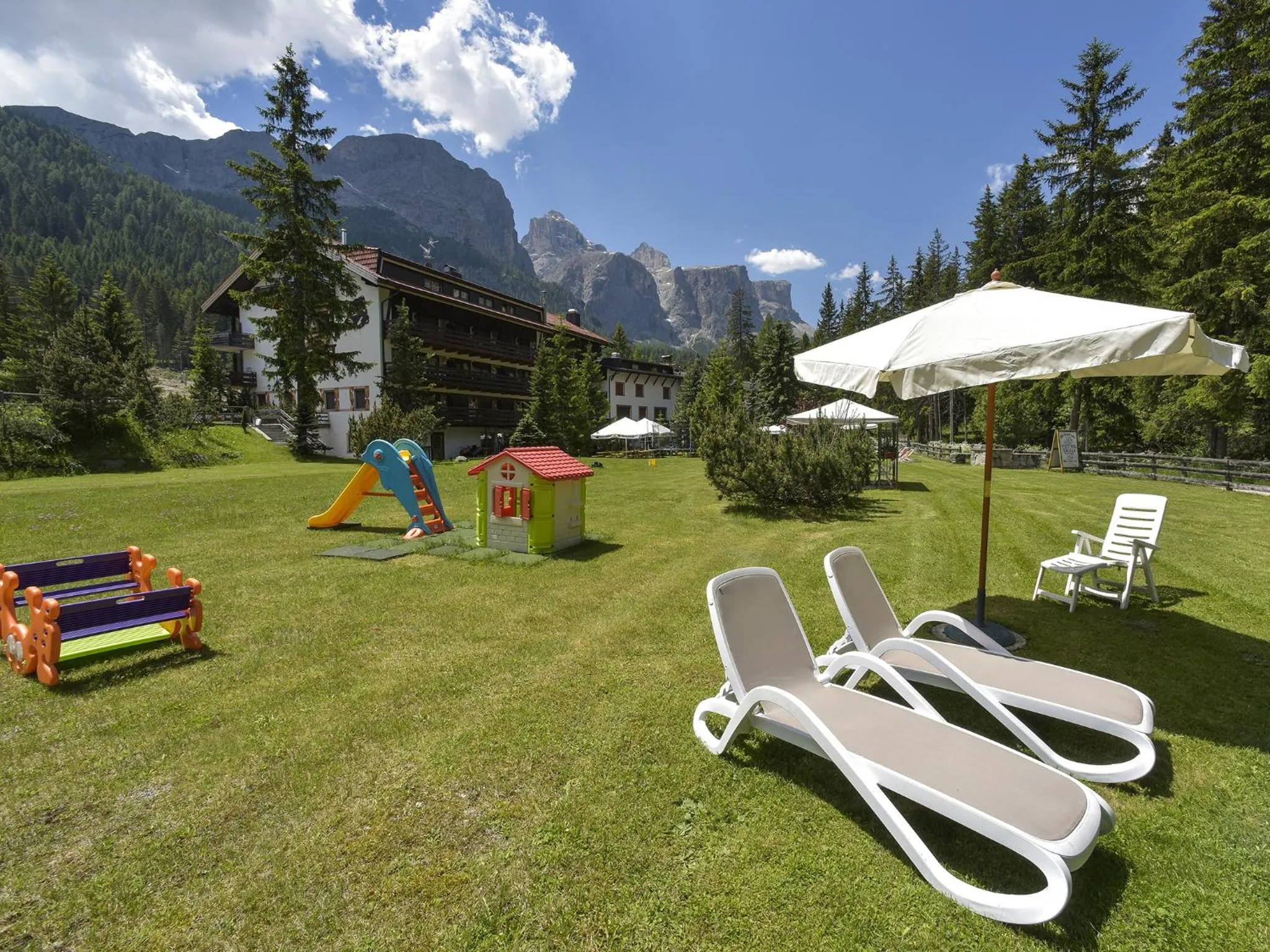 Children play ground in Residence Salvan