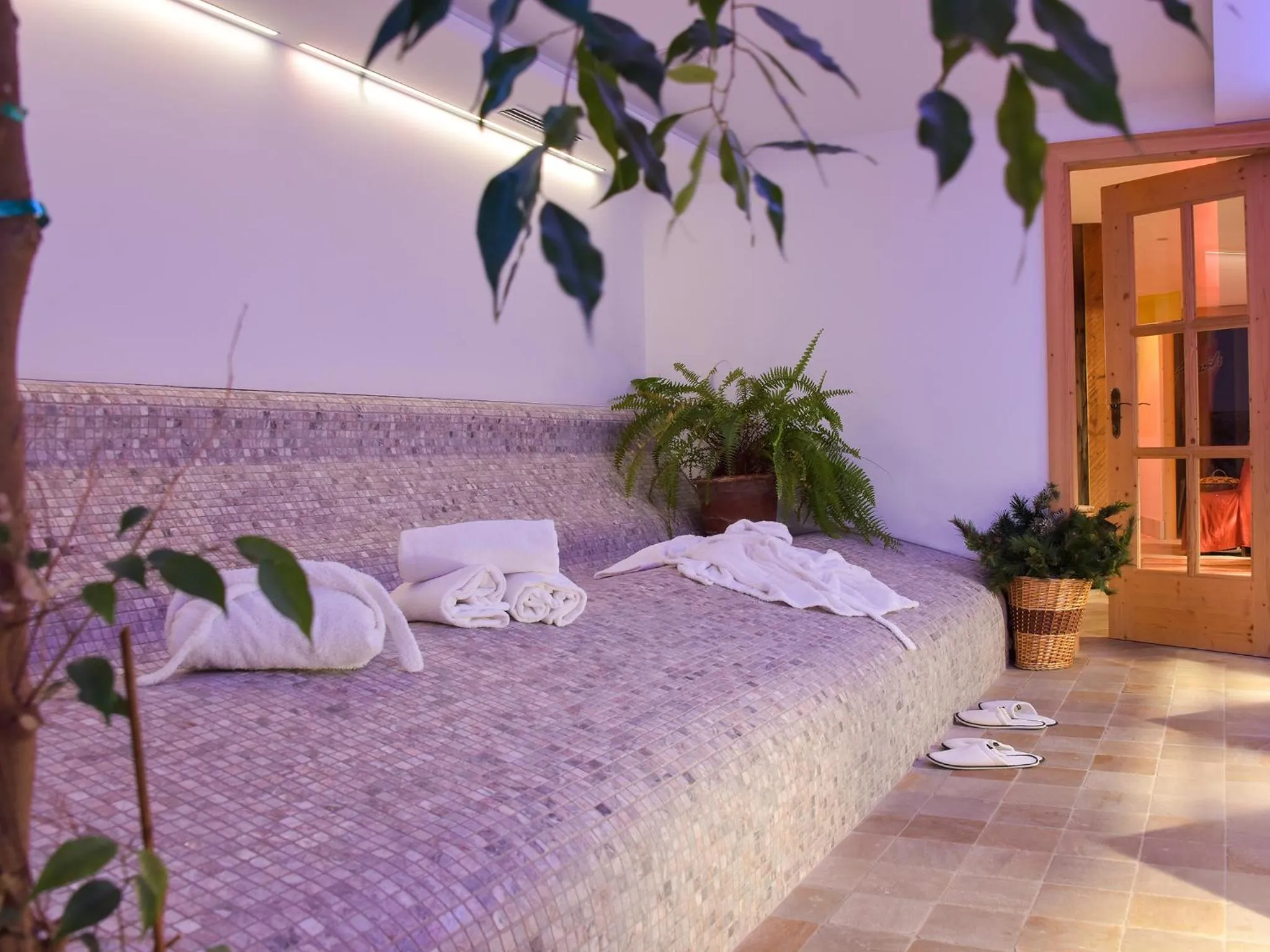 Spa and wellness centre/facilities in Residence Salvan