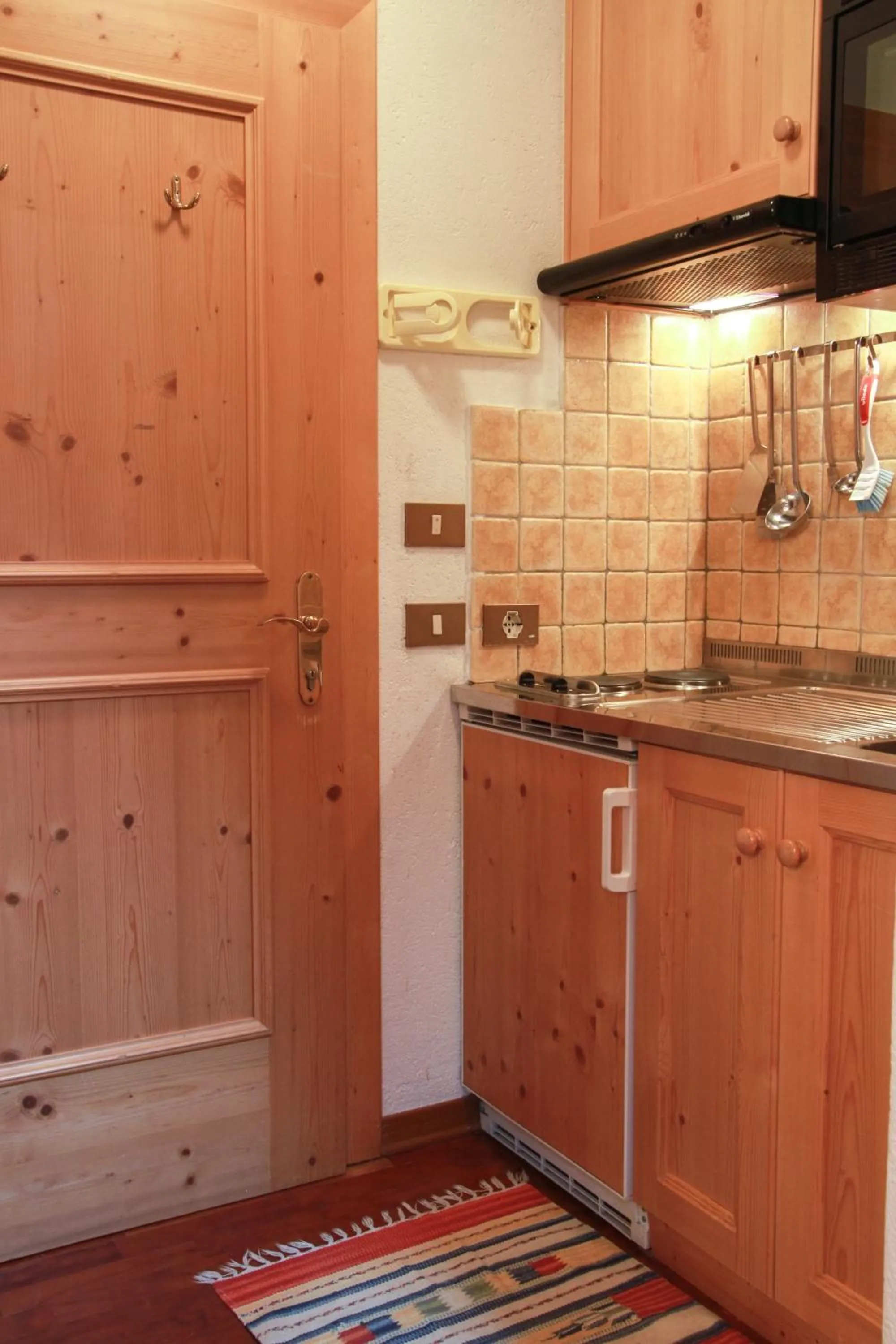 Kitchen or kitchenette in Residence Salvan