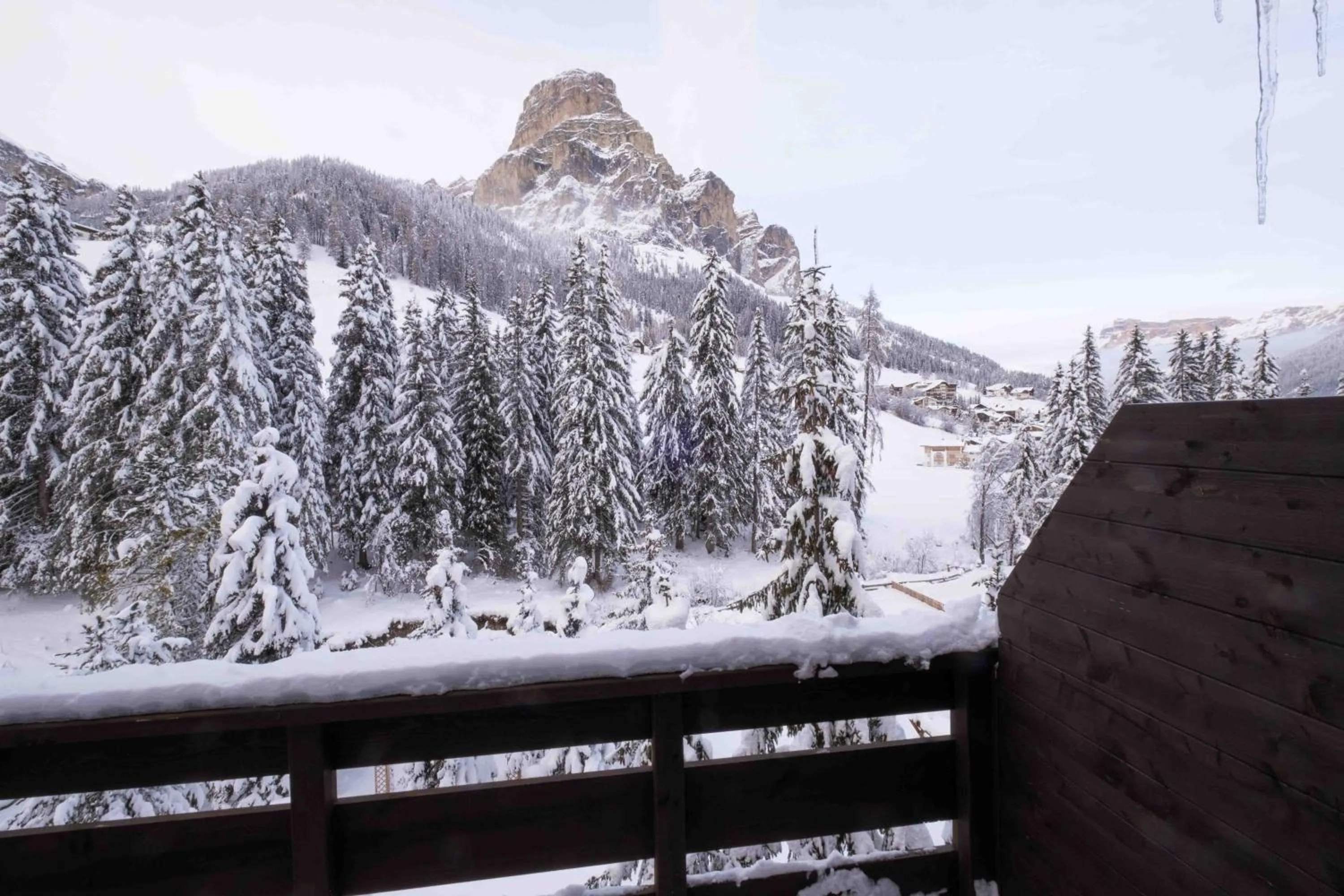 Mountain view in Residence Salvan