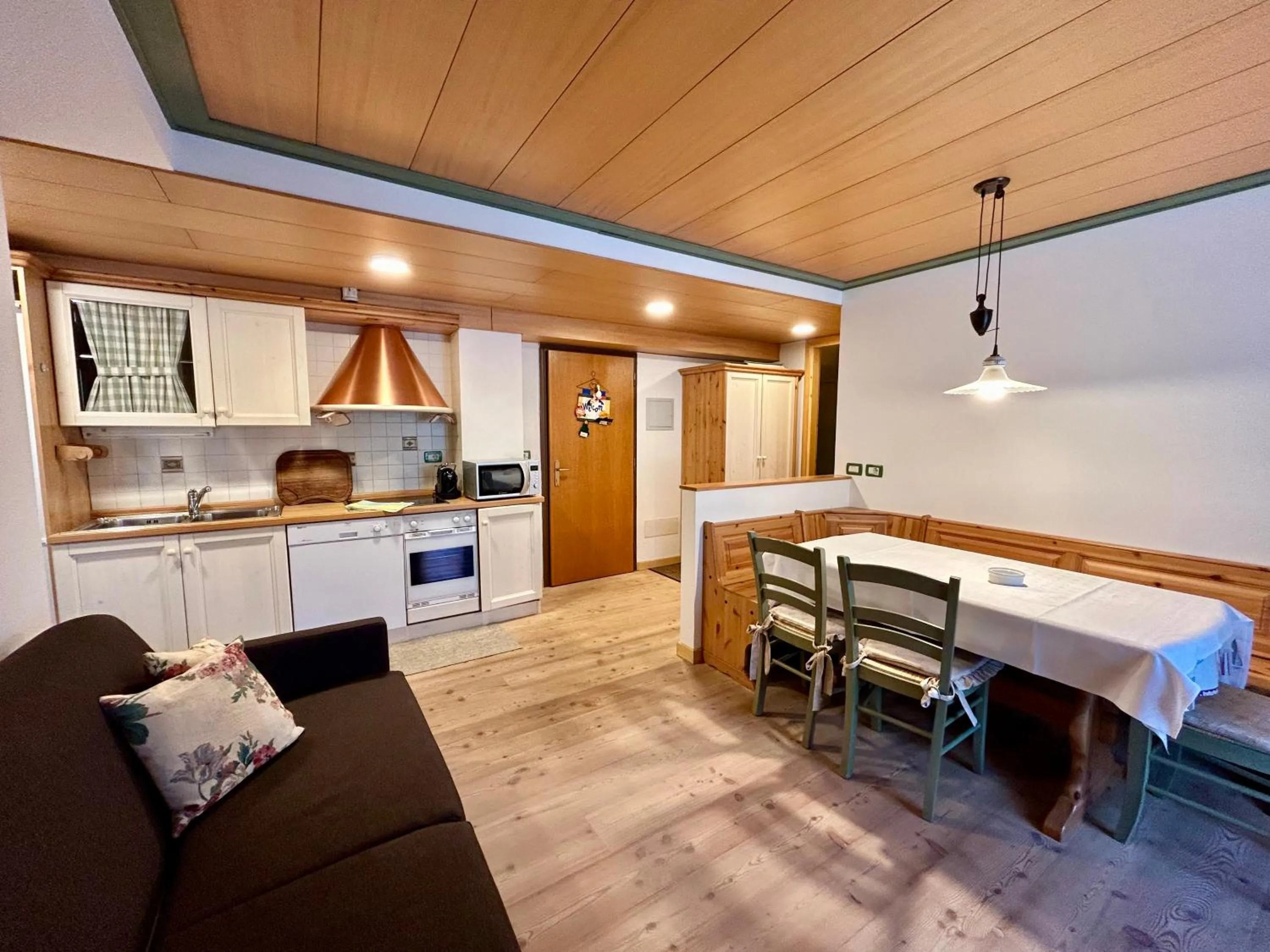 Kitchen or kitchenette in Residence Salvan