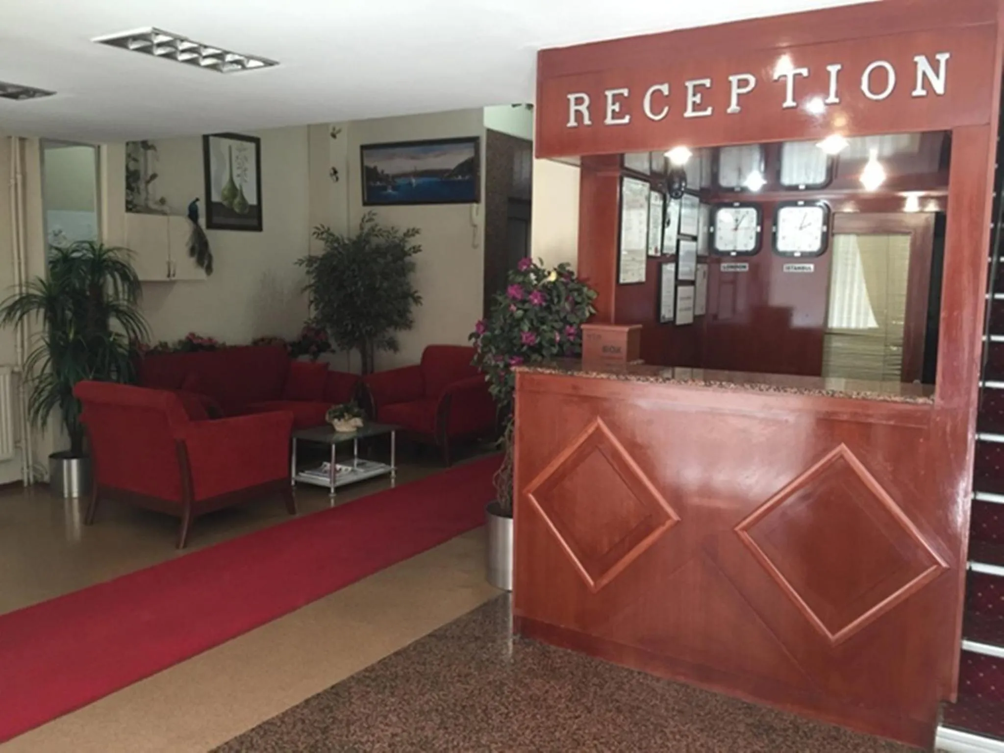 Lobby or reception in Kadikoy Kervansaray Hotel