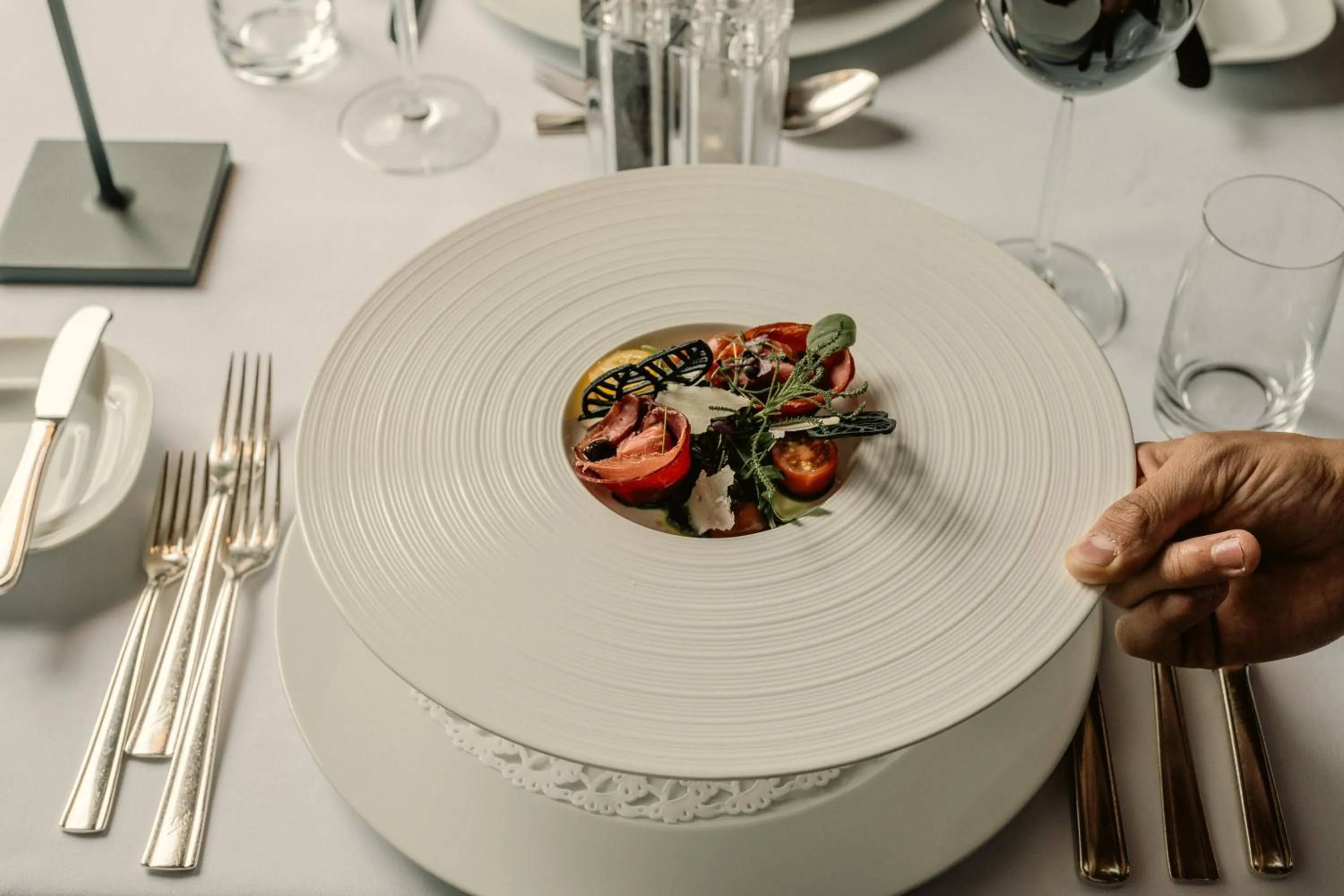 Restaurant/places to eat in Hotel Mignon Meran Park & Spa