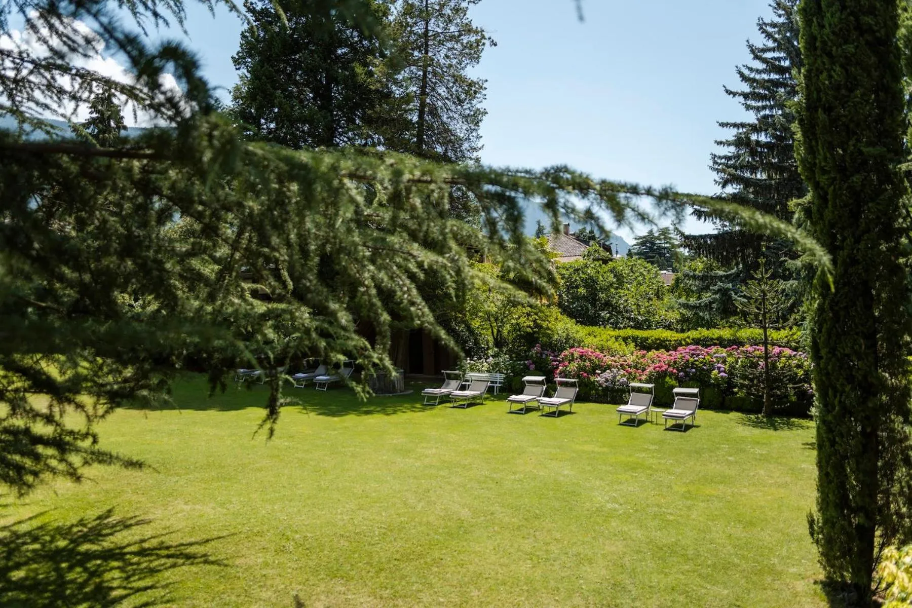 Garden in Hotel Mignon Meran Park & Spa