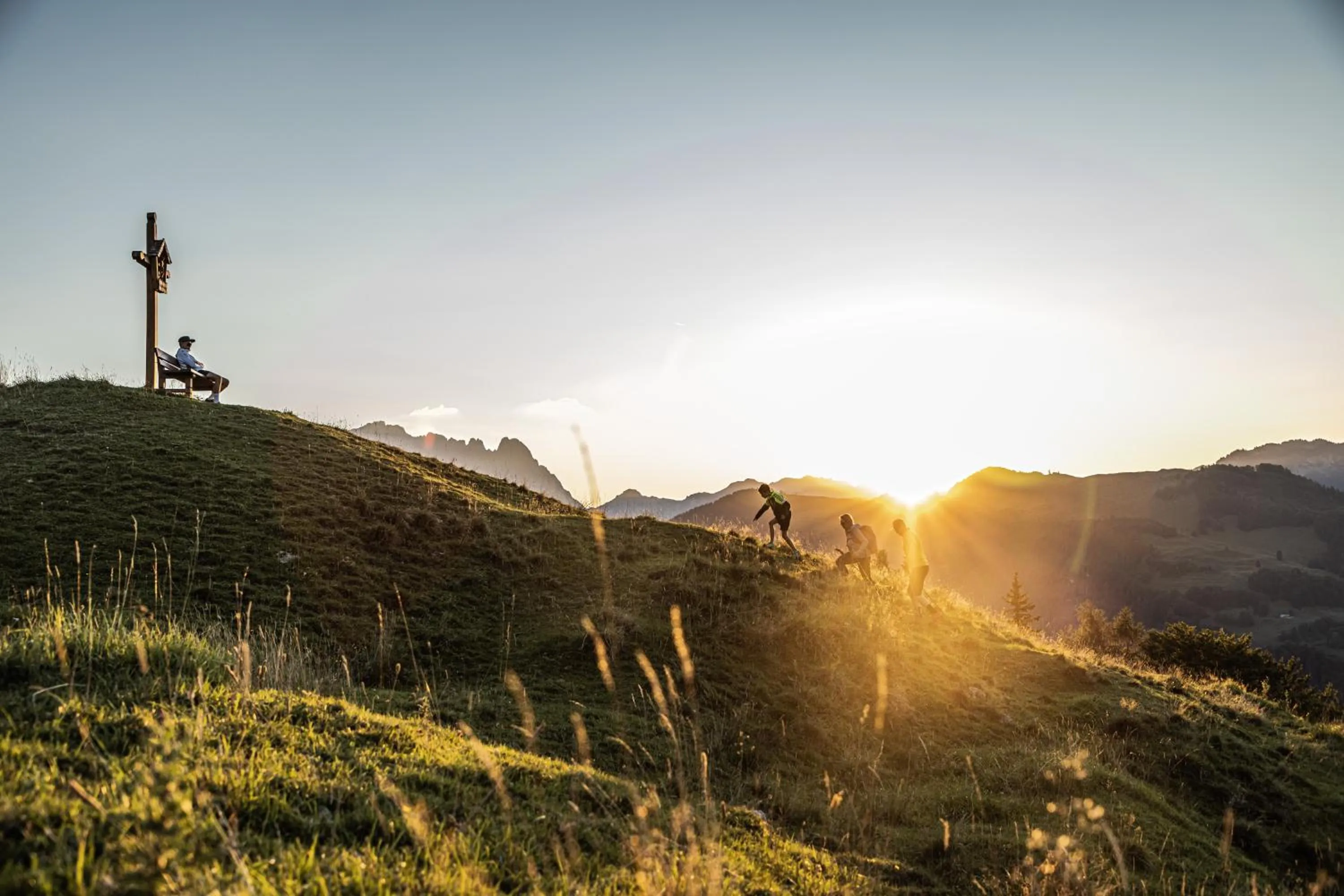 Natural landscape in Unser Berghof