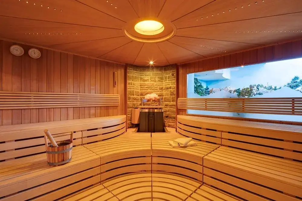 Sauna in Vitalhotel Berghof