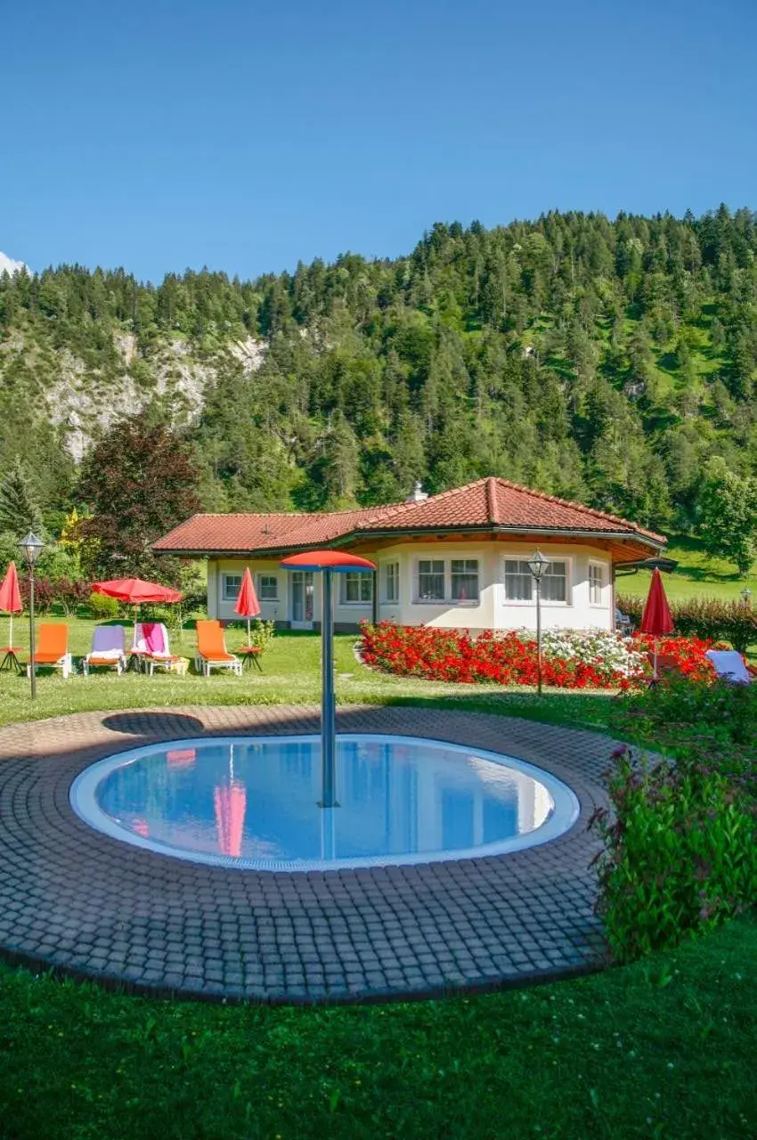 Property building, Swimming Pool in Vitalhotel Berghof