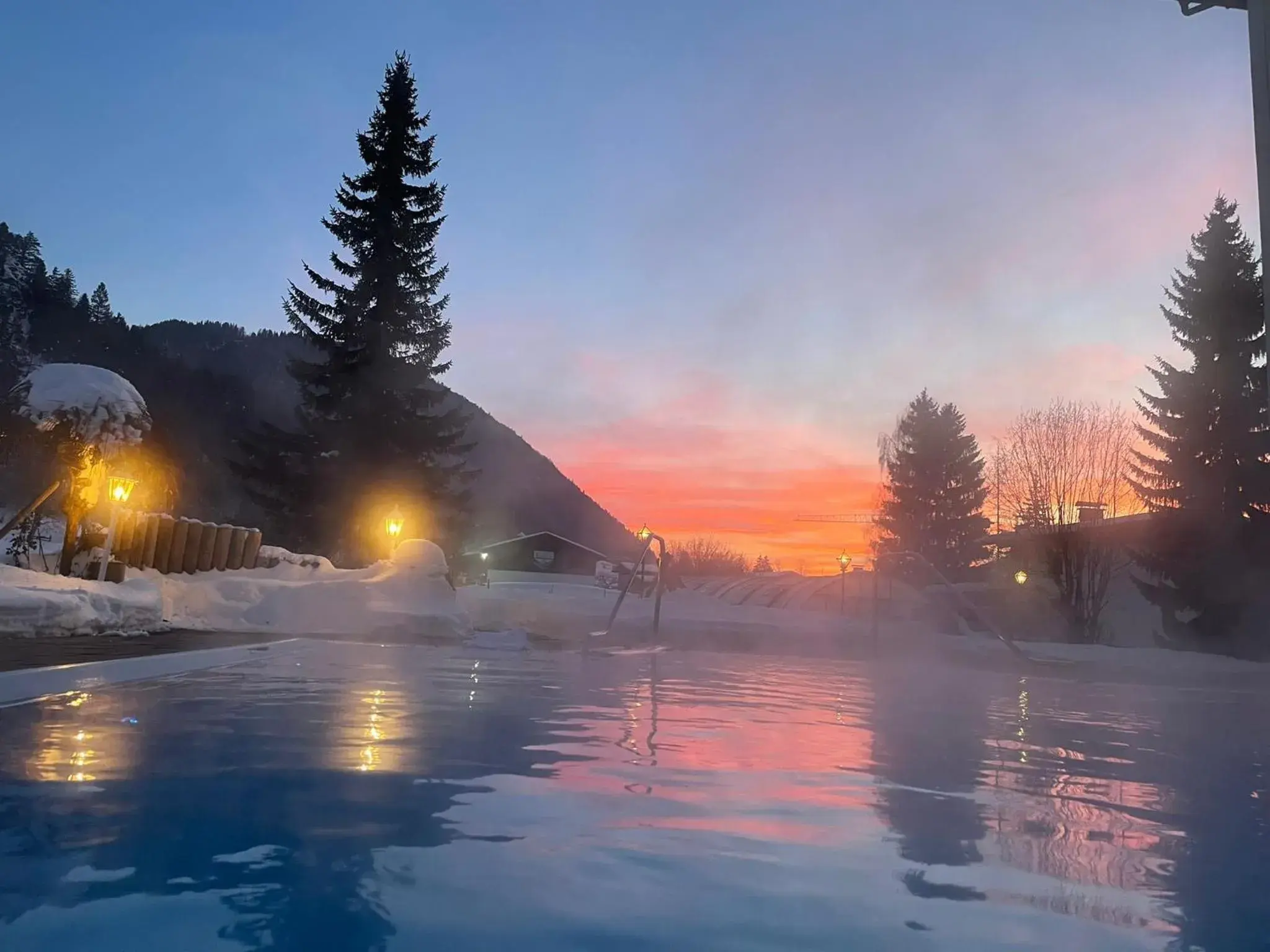 Swimming Pool in Vitalhotel Berghof